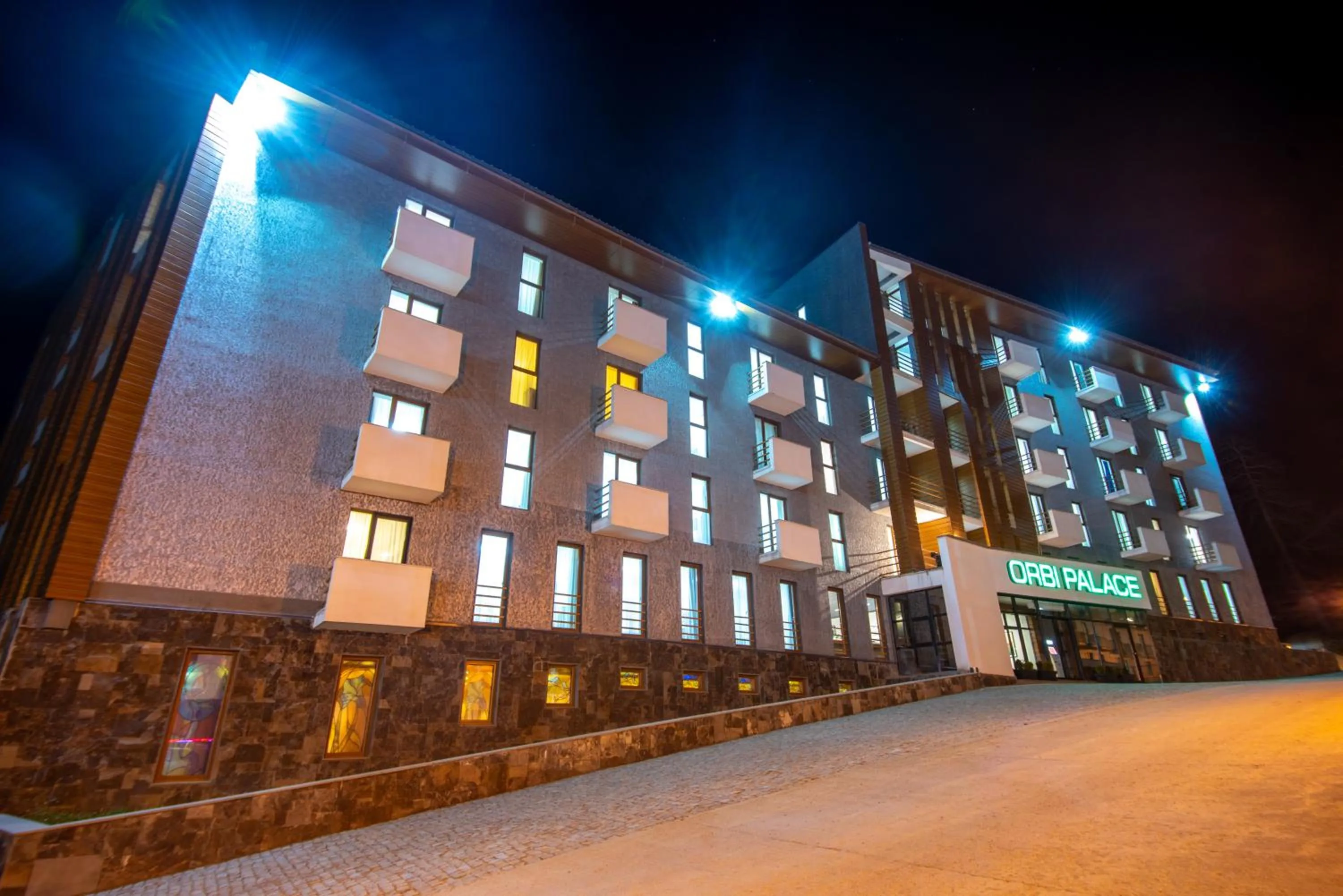 Property building in Orbi Palace Hotel Official