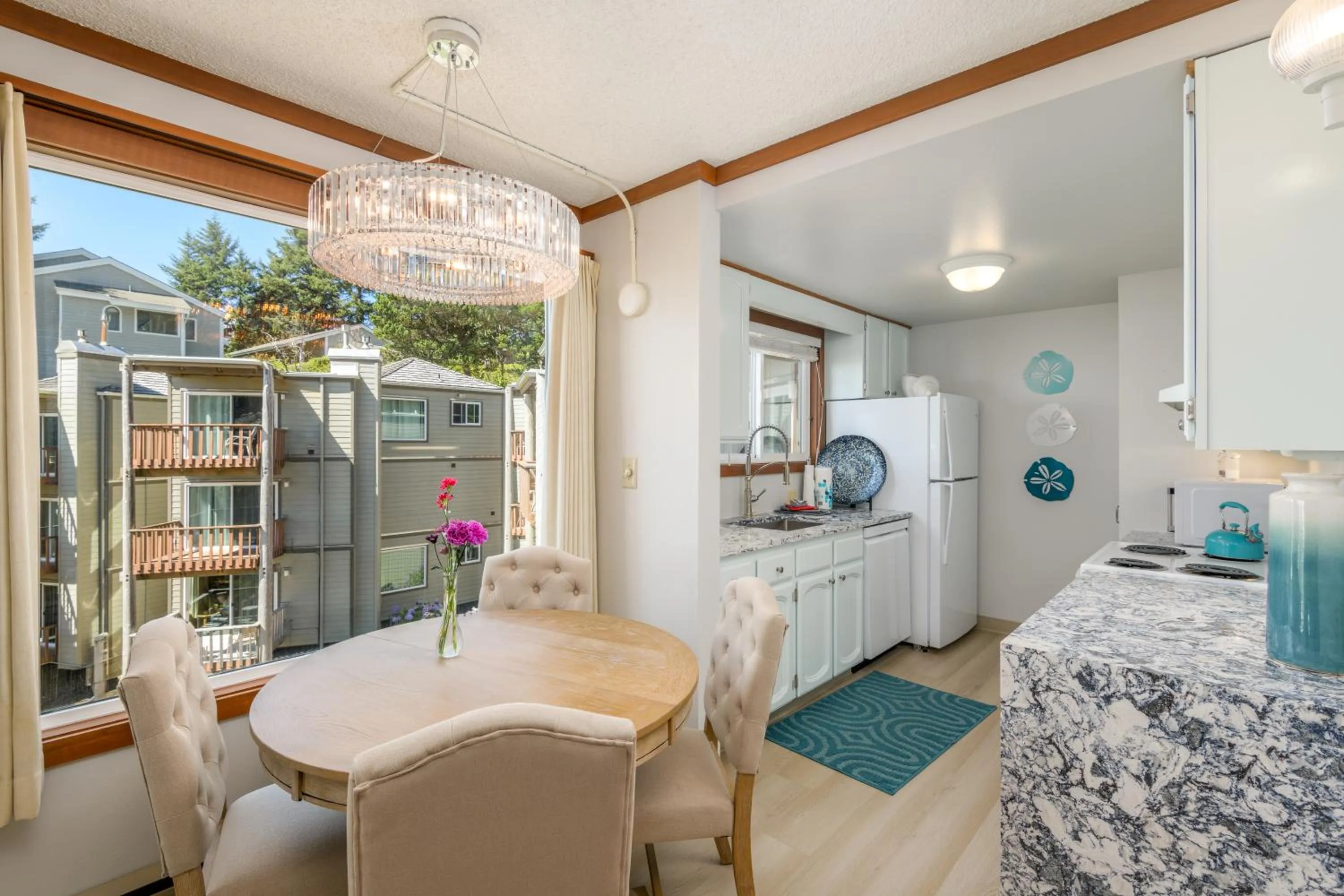 Bed in Little Creek Cove Beach Resort