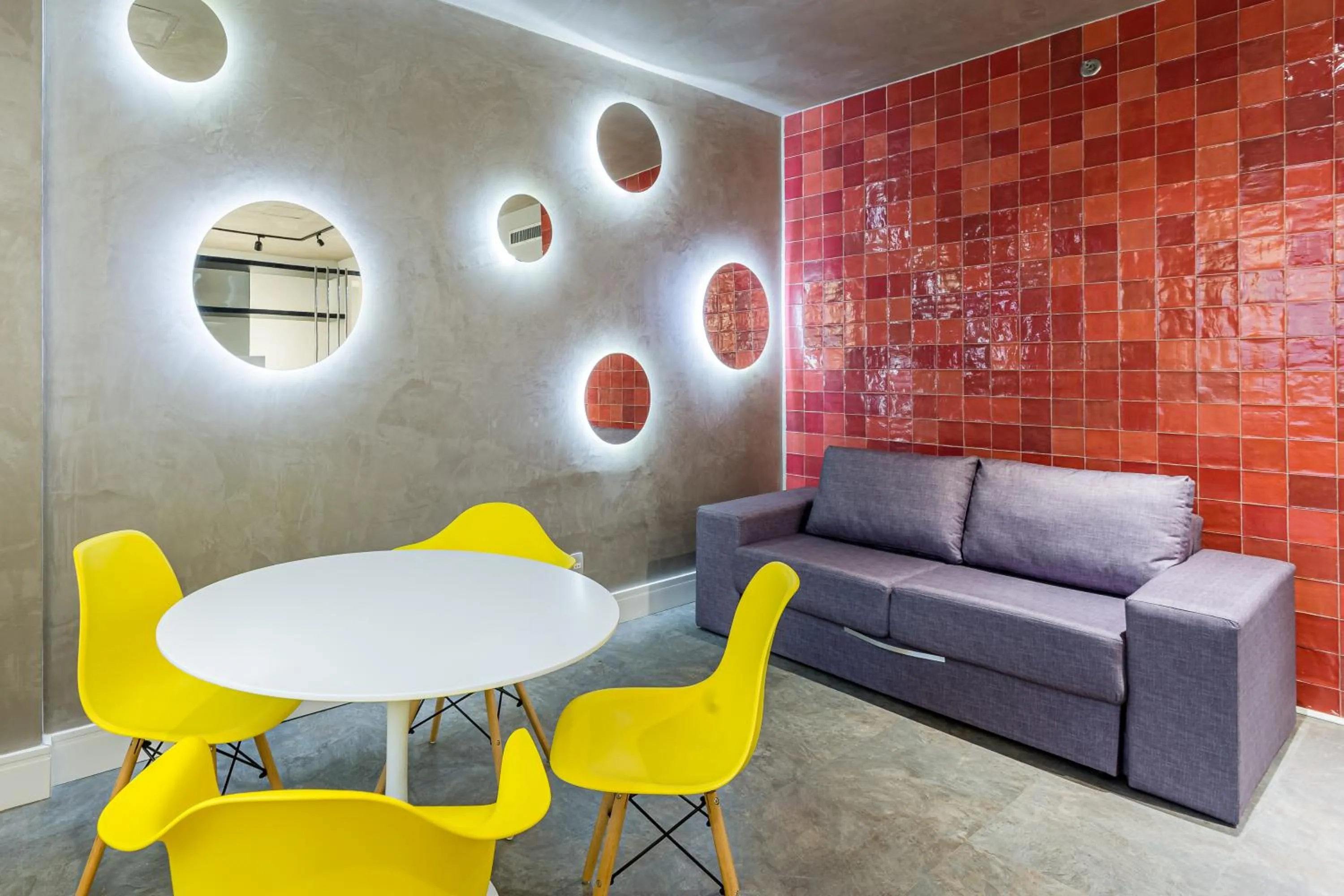 Living room in Victory Business Hotel