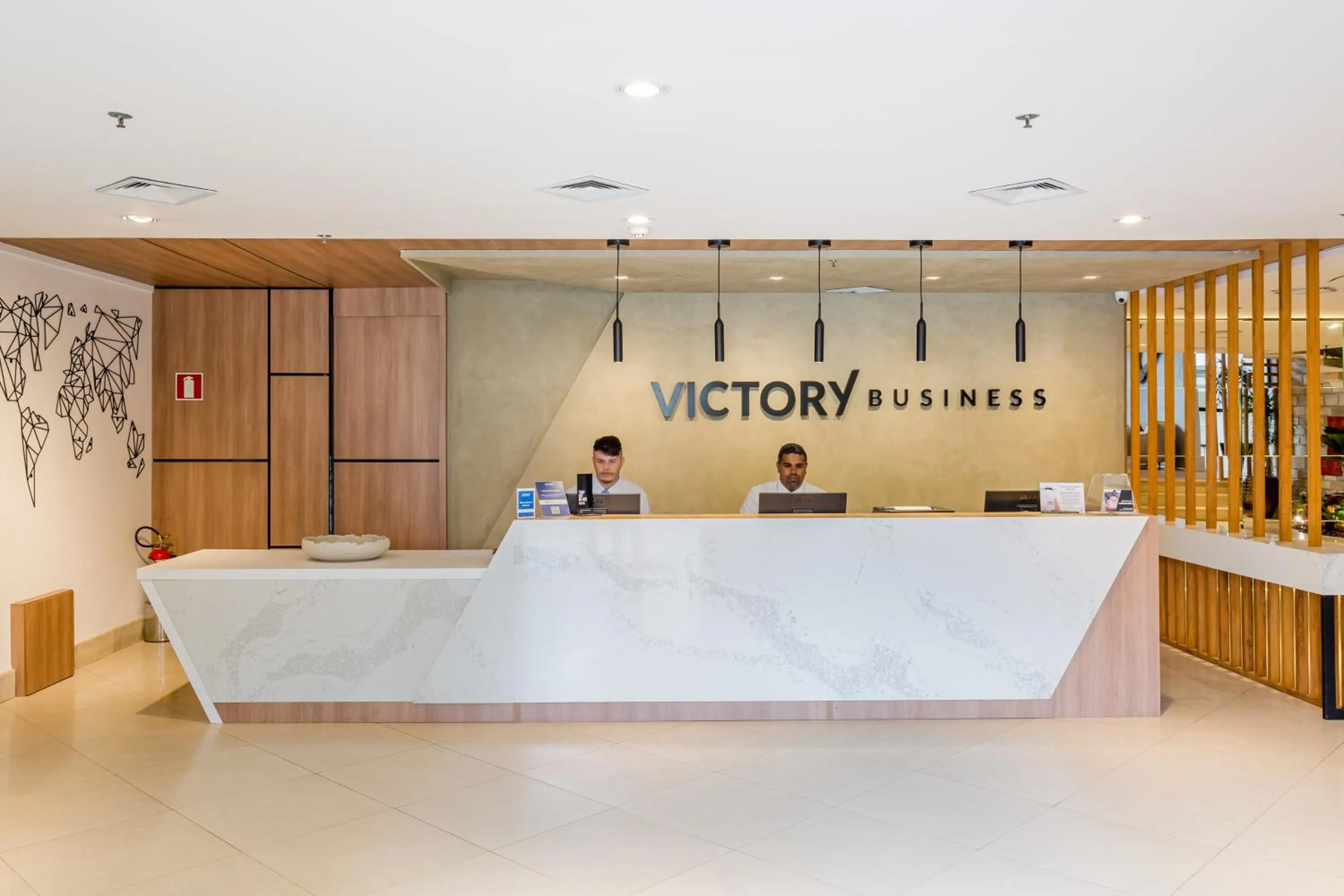 Staff in Victory Business Hotel