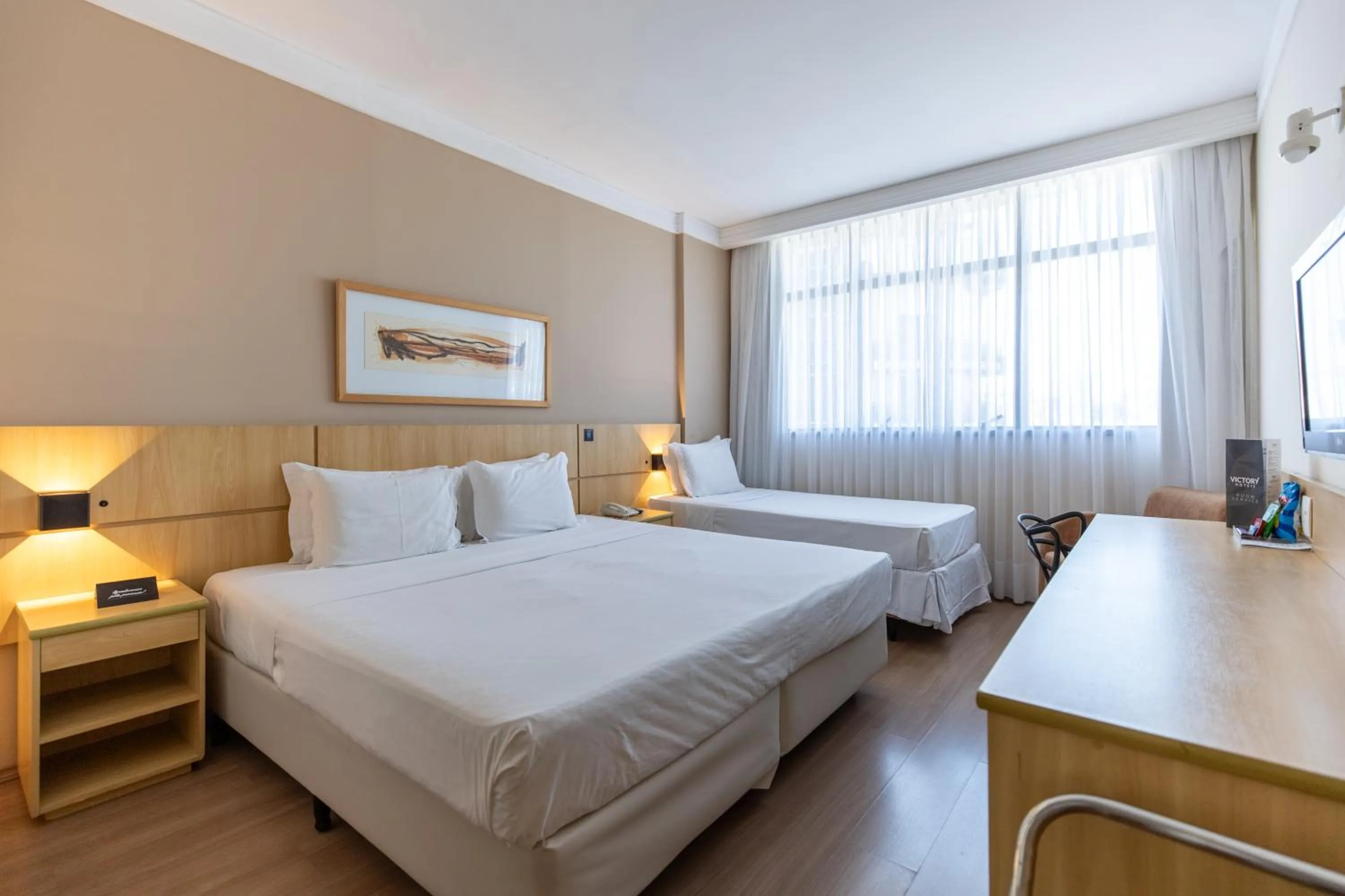 Bedroom, Bed in Victory Business Hotel