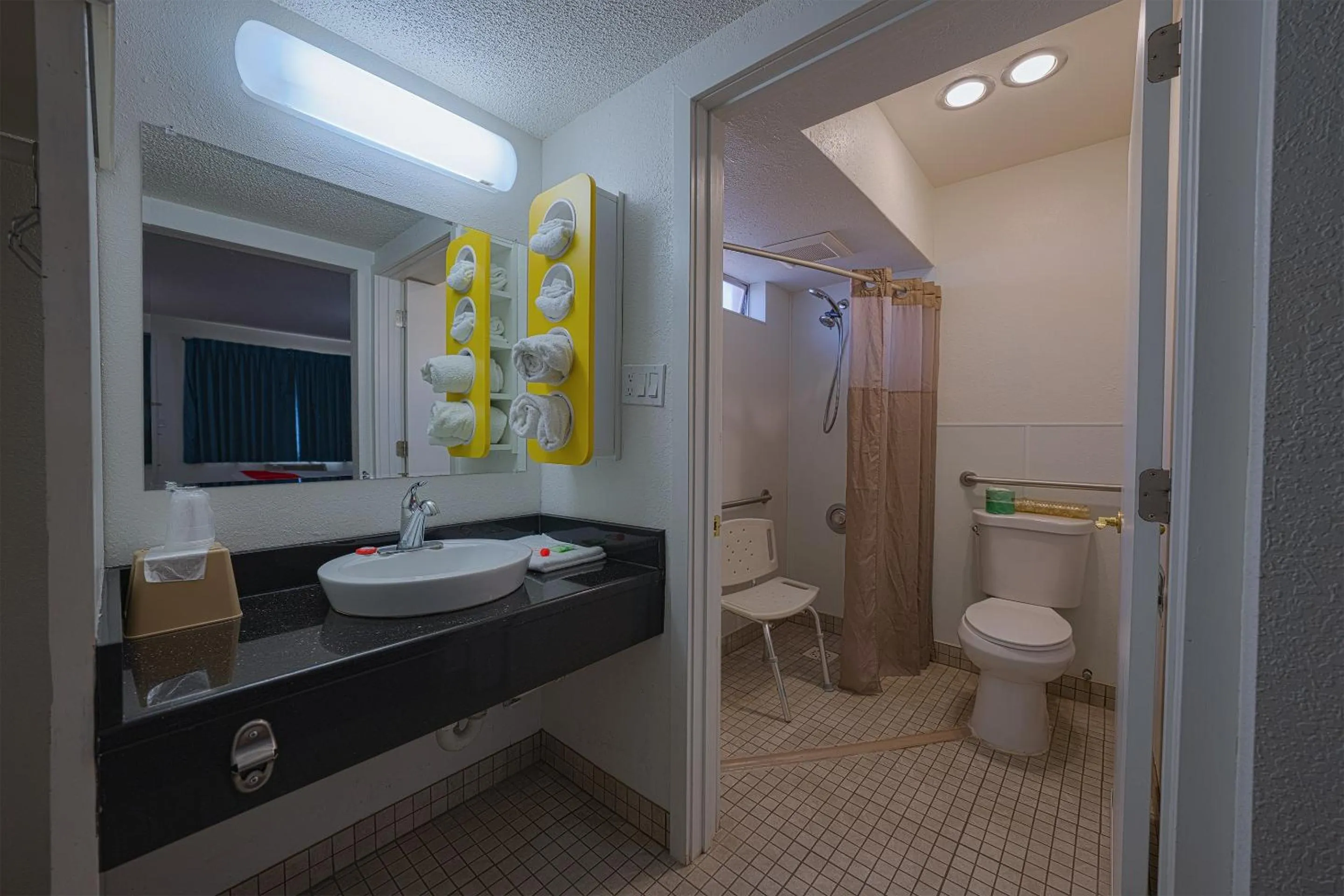 Bathroom in OYO Hotel St Helens OR