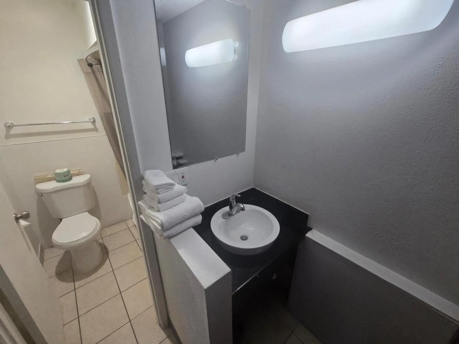 Bathroom in OYO Hotel St Helens OR