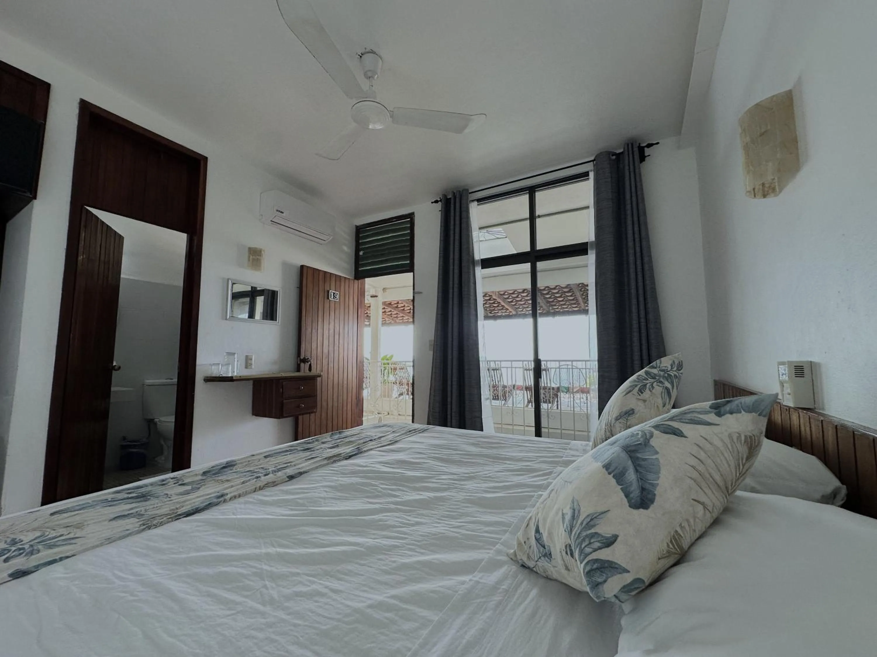 Bed in Hotel San Juan