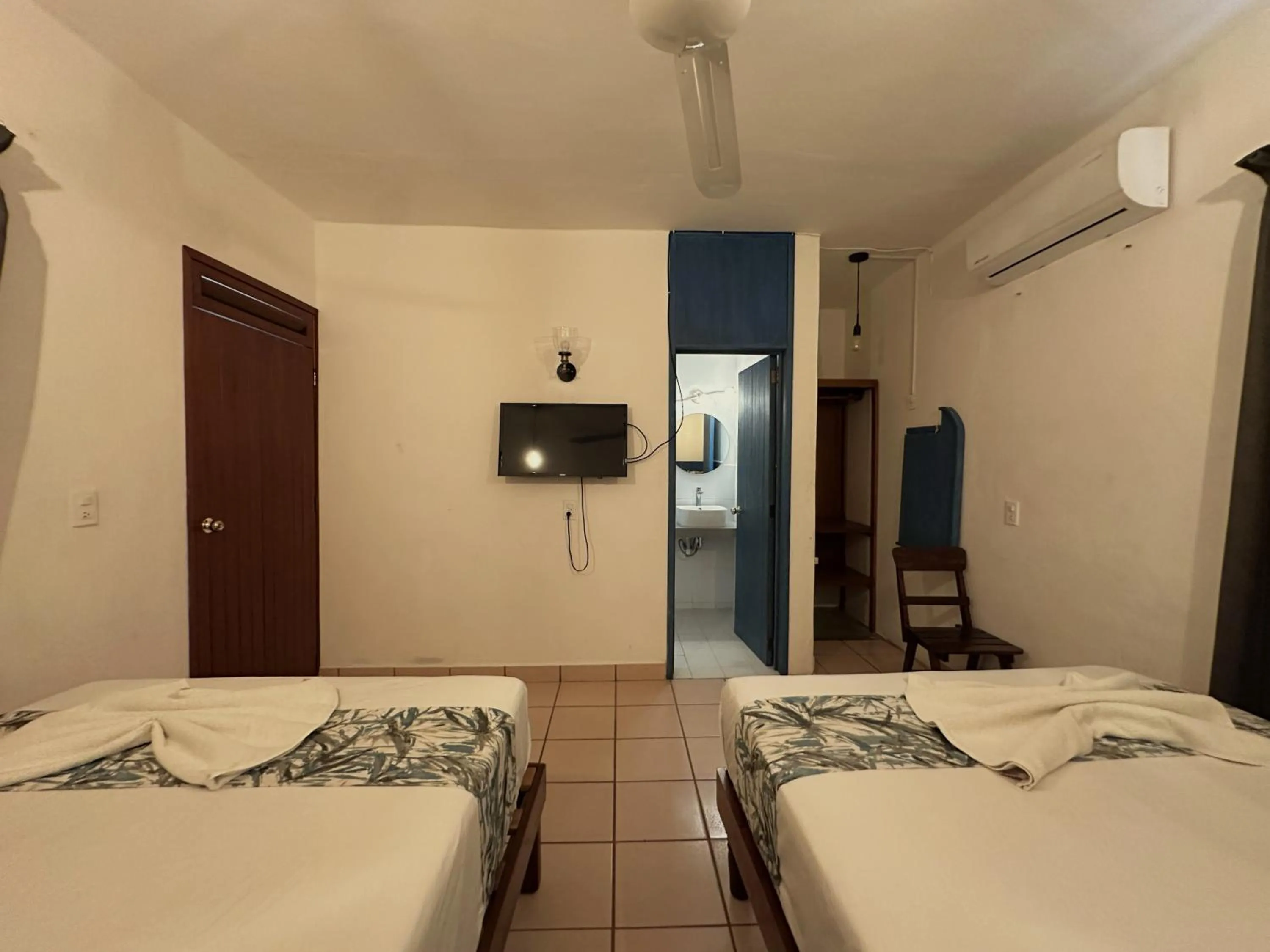 Bed in Hotel San Juan