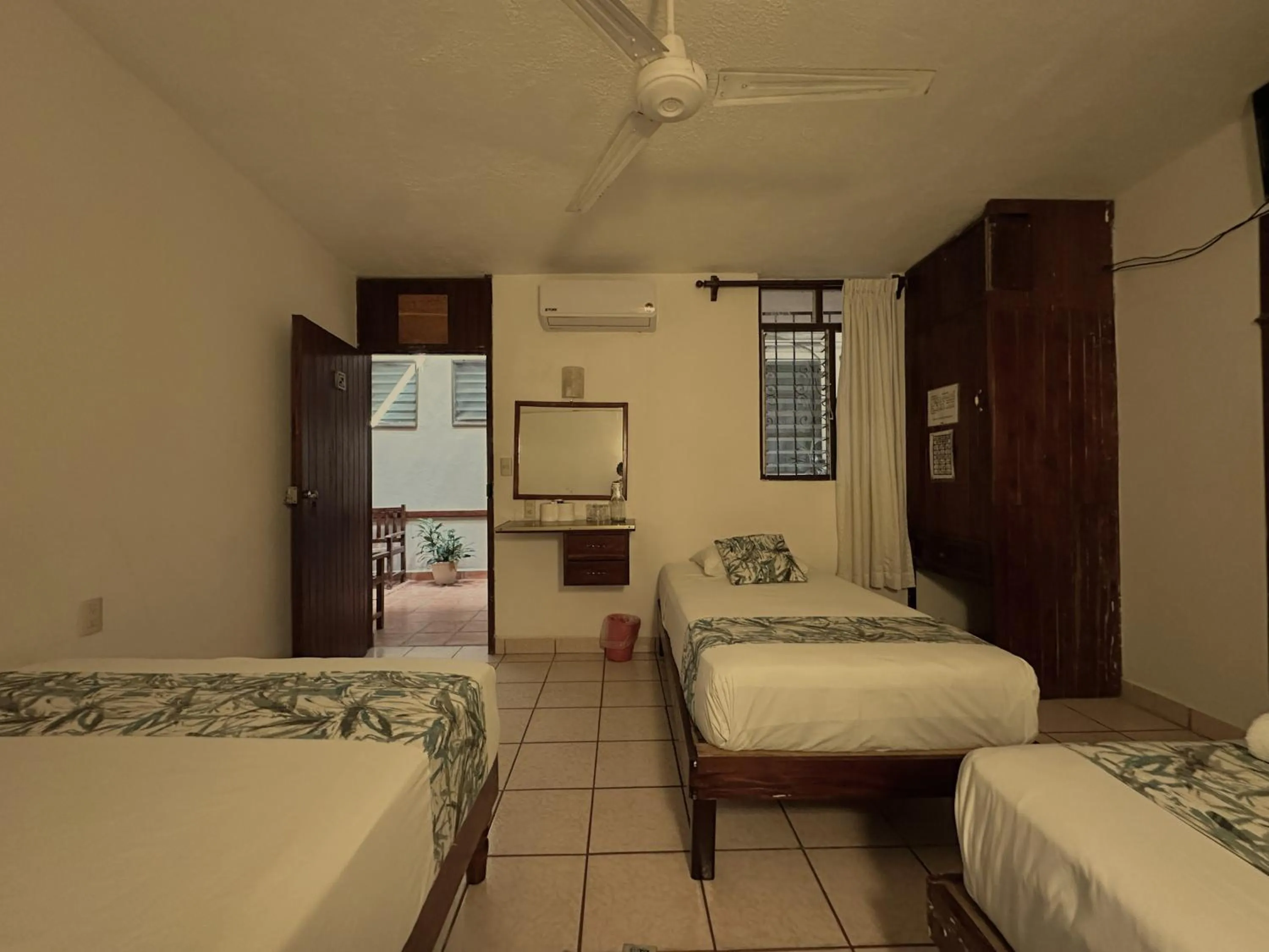 Bed in Hotel San Juan