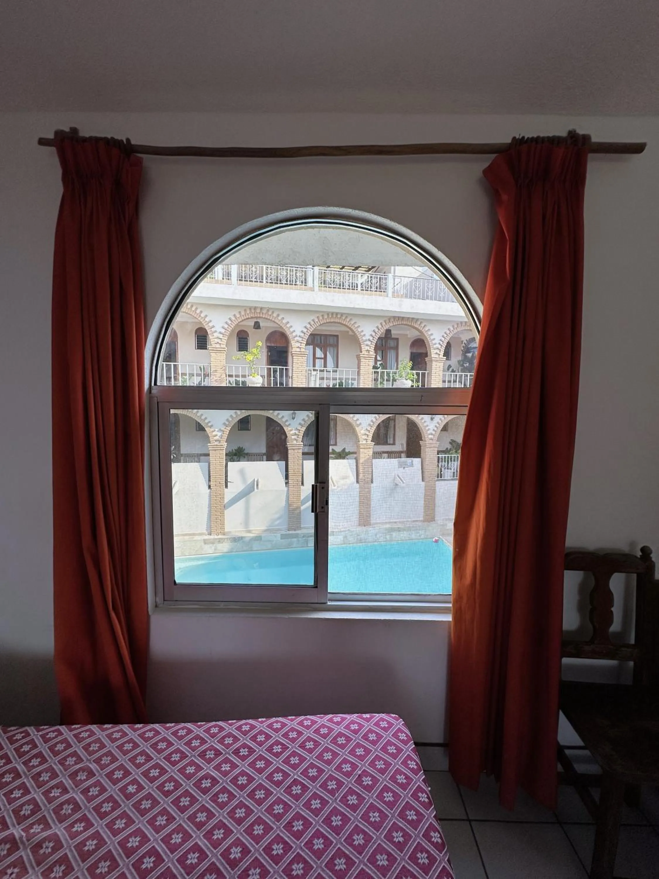 Bed in Hotel San Juan