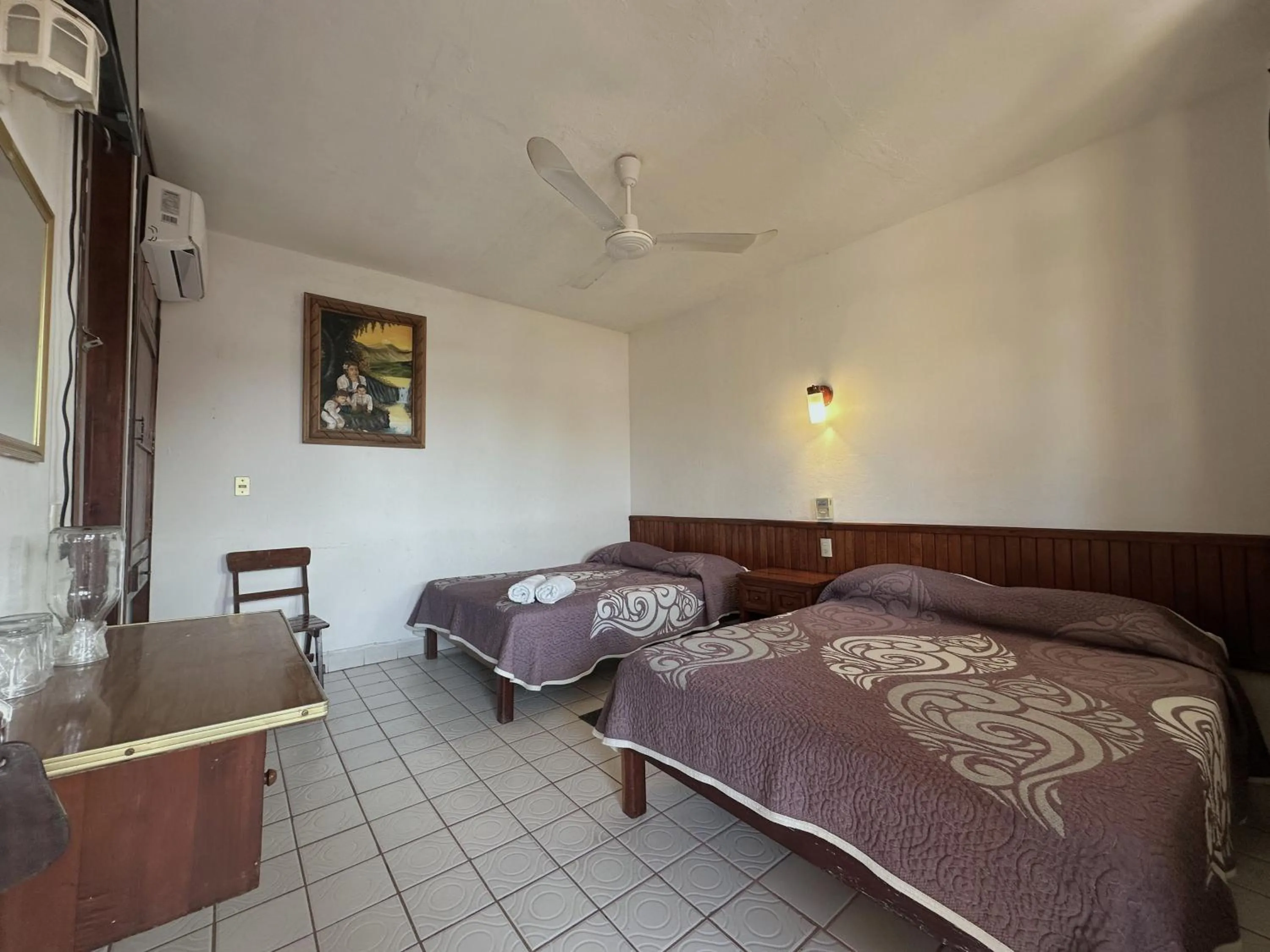 Bed in Hotel San Juan