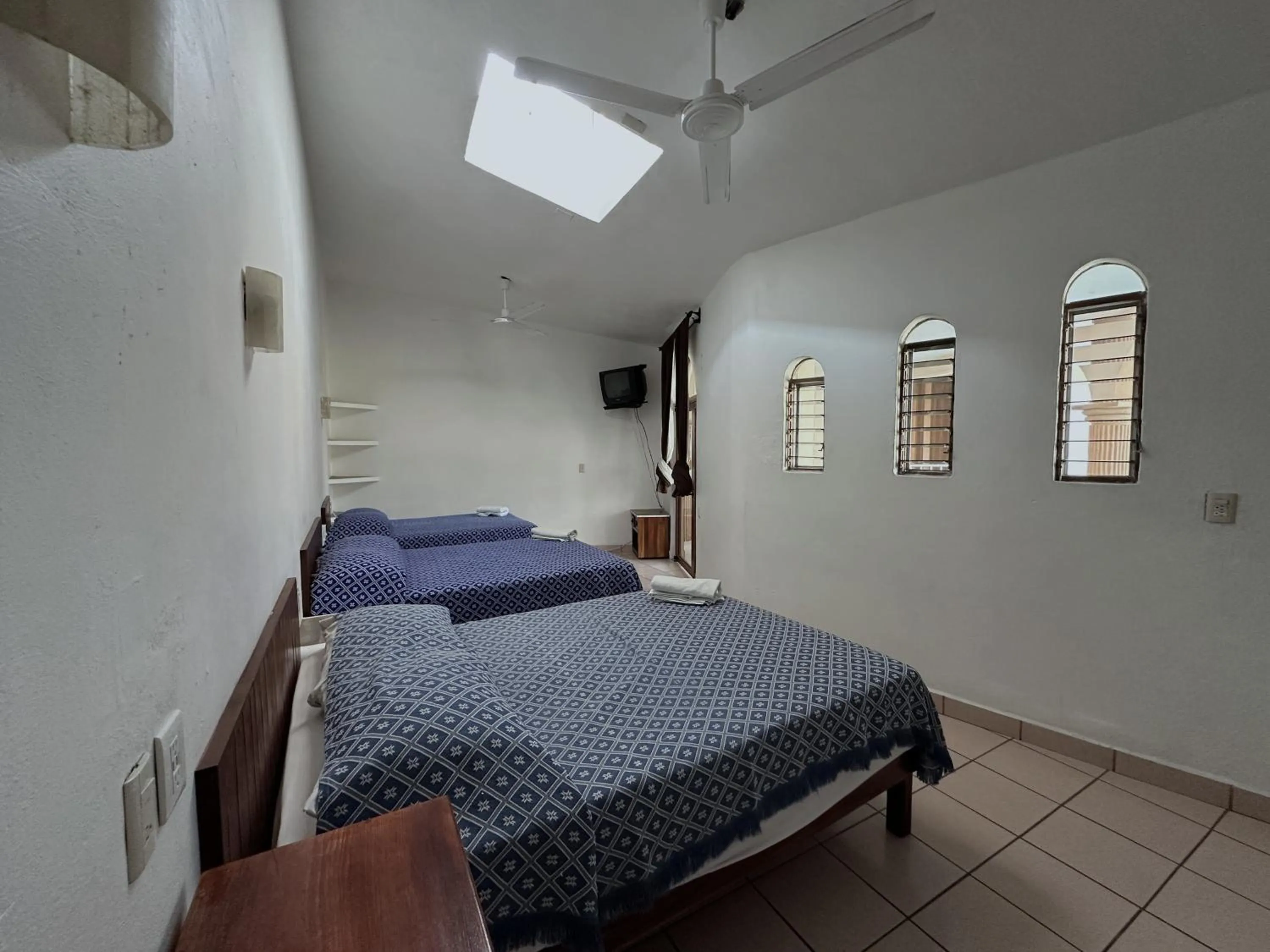 Bed in Hotel San Juan