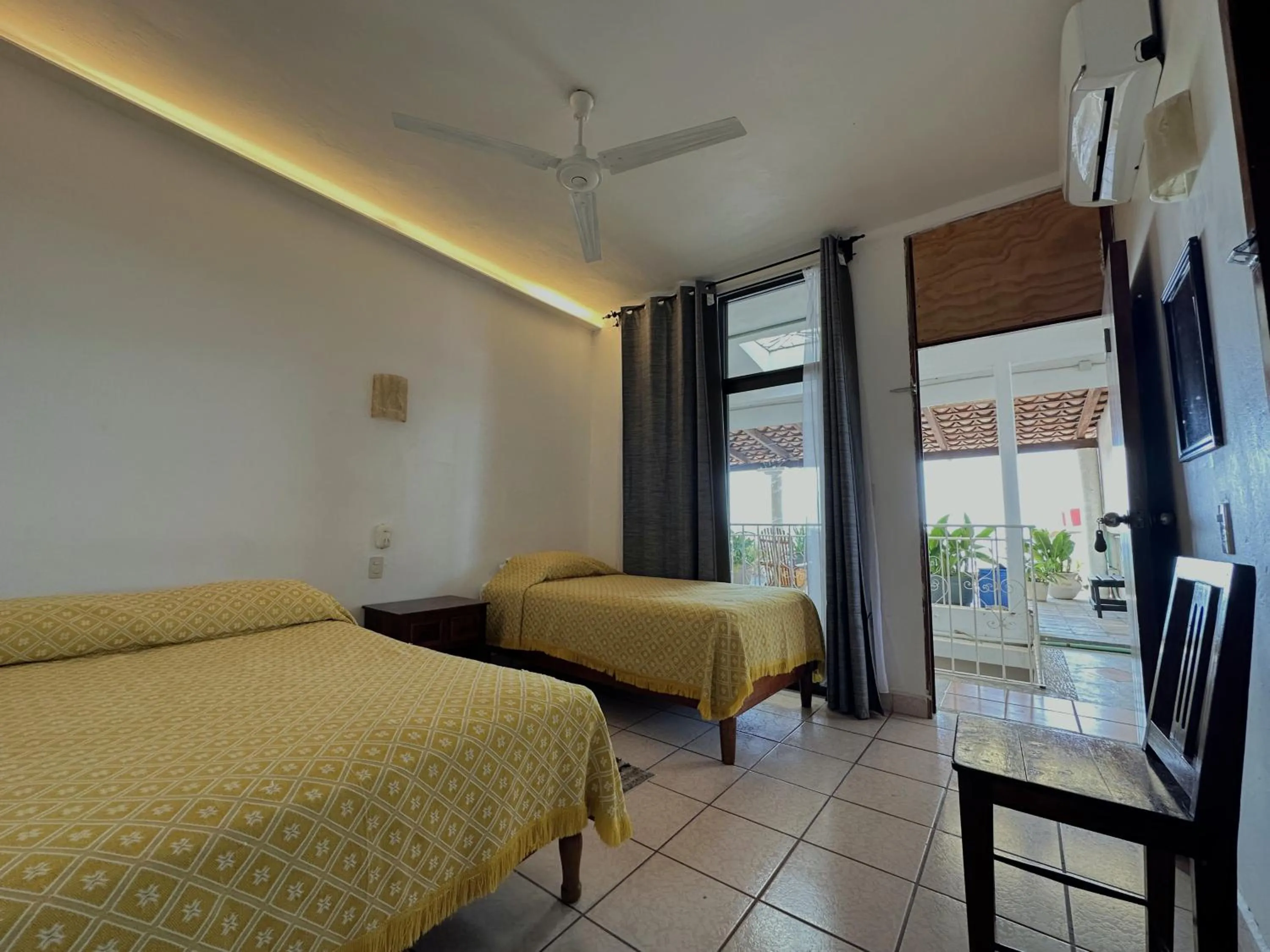 Bed in Hotel San Juan