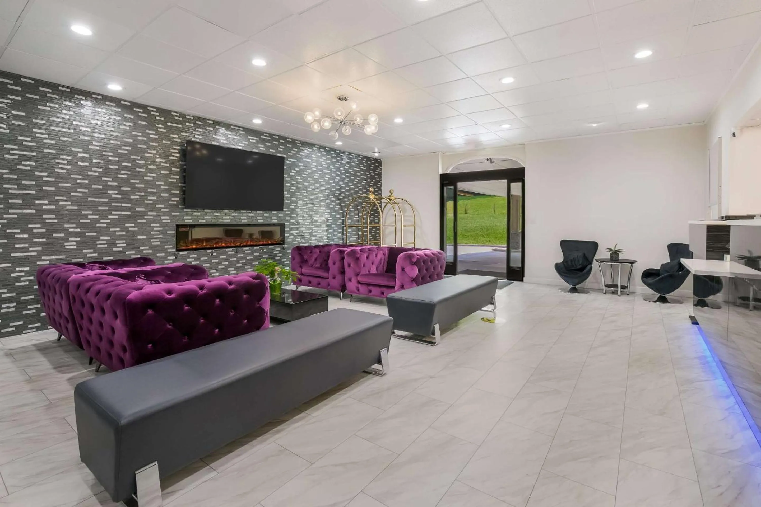 Lobby or reception in Clarion Hotel Conference Center