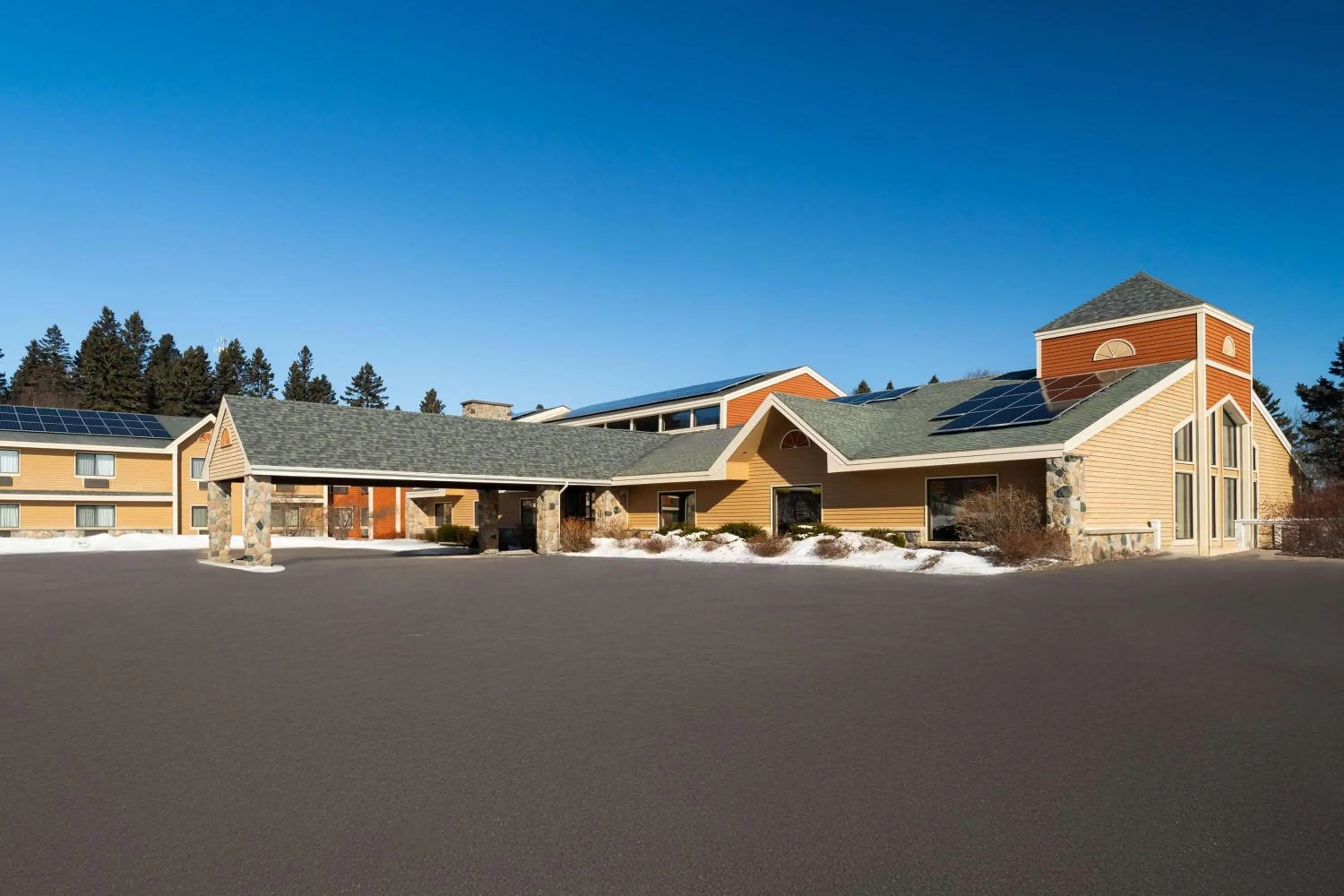Property building in AmericInn by Wyndham Tofte Near Lake Superior