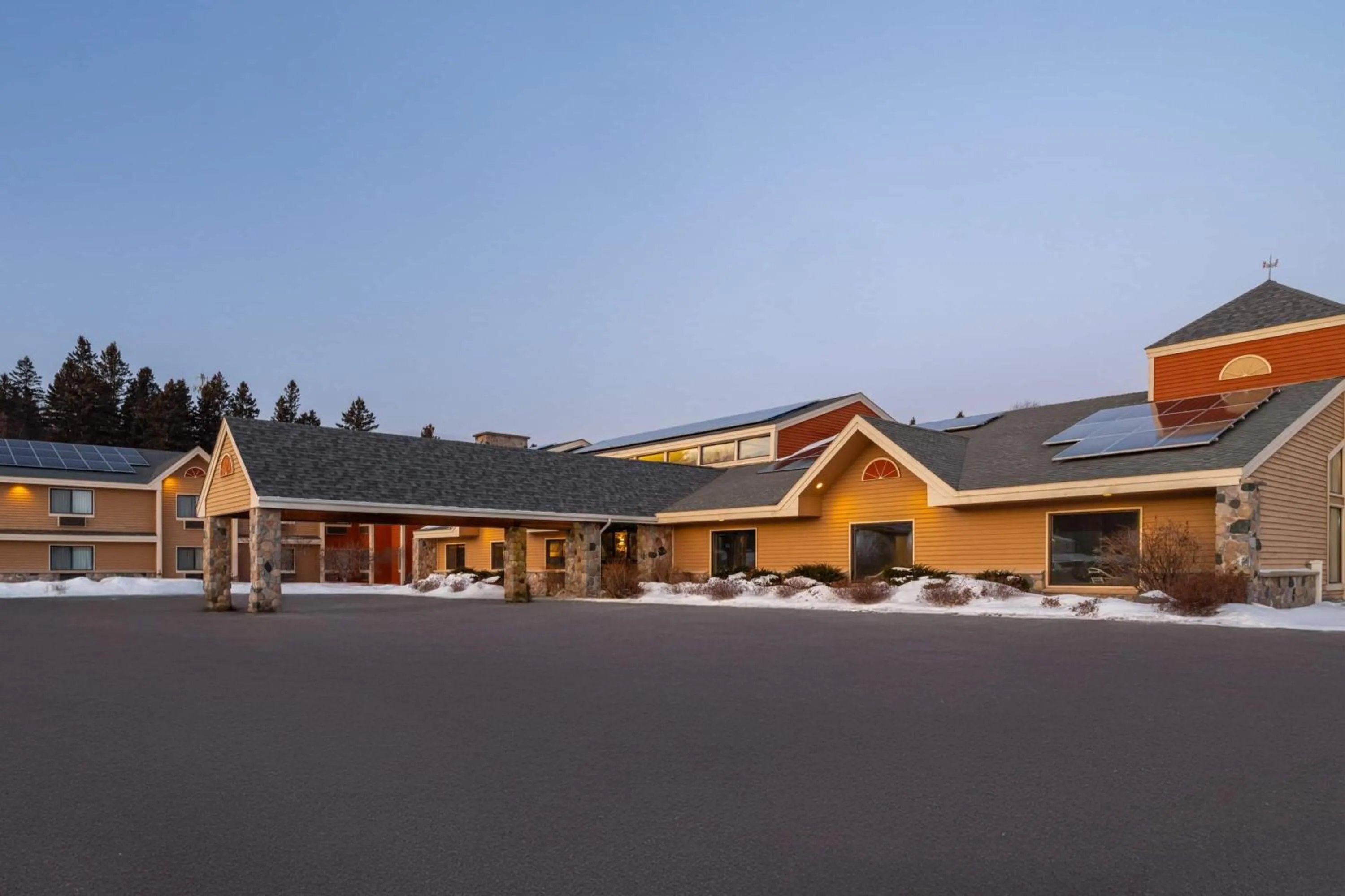 Property building in AmericInn by Wyndham Tofte Near Lake Superior