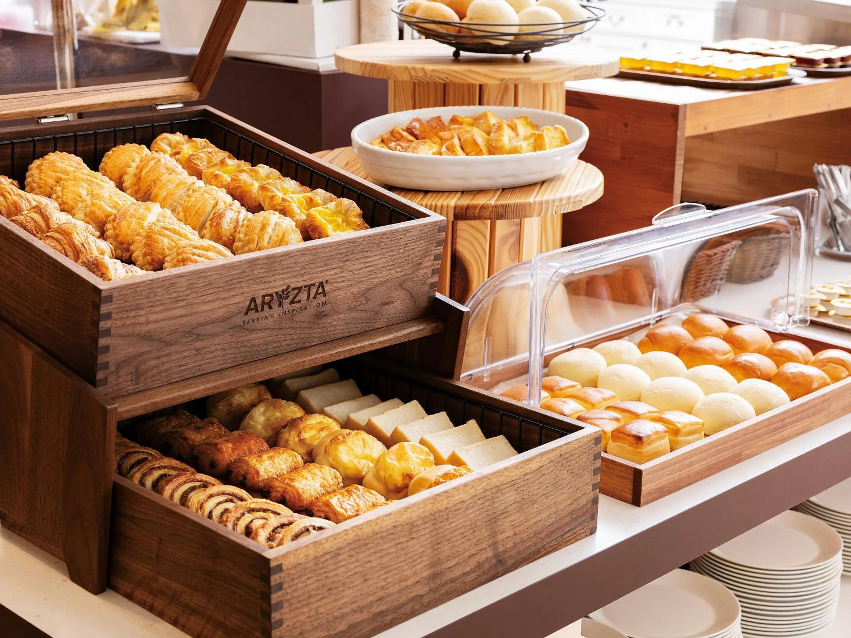 Buffet breakfast in Takarazuka Hotel