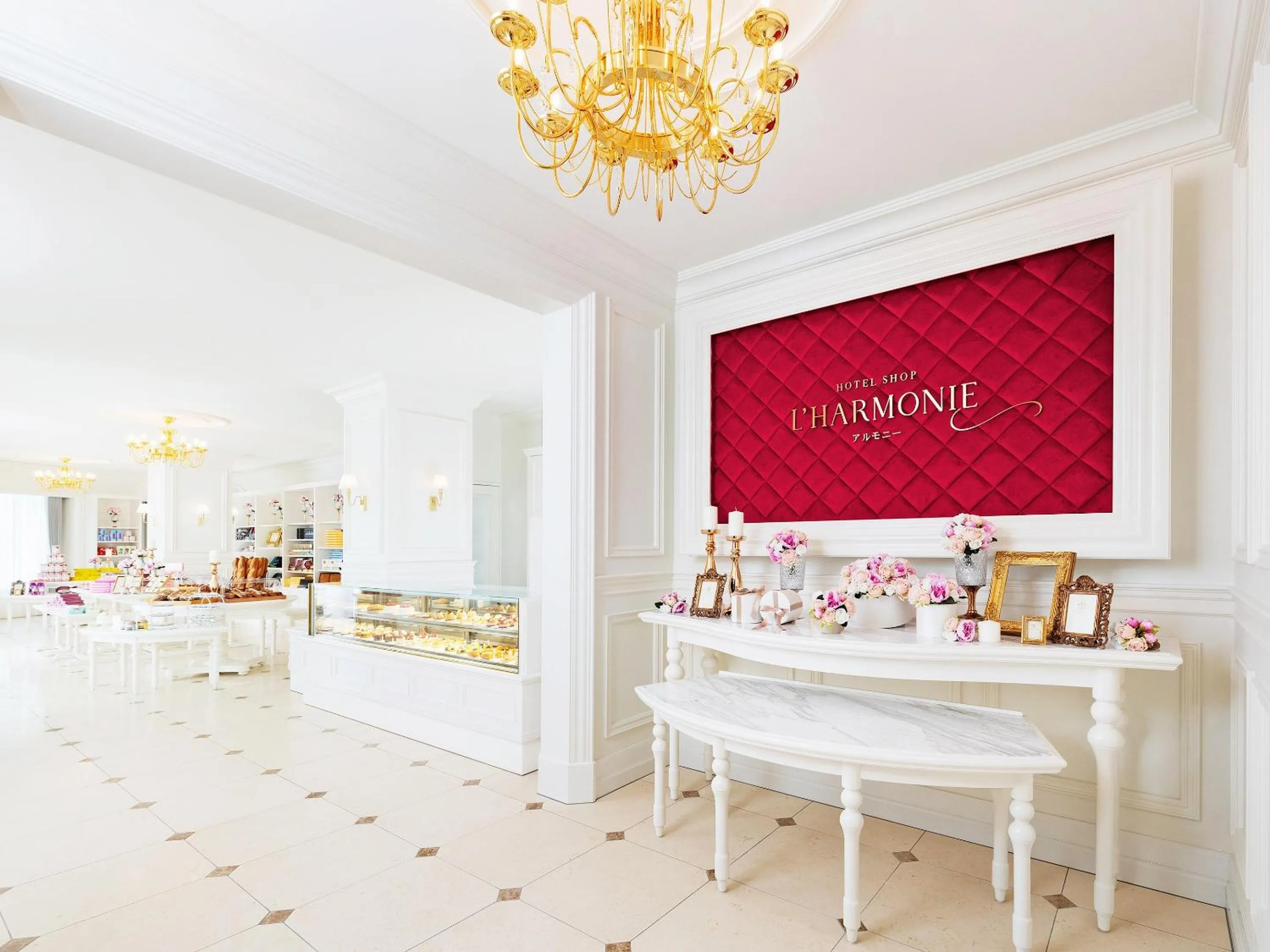 On-site shops in Takarazuka Hotel