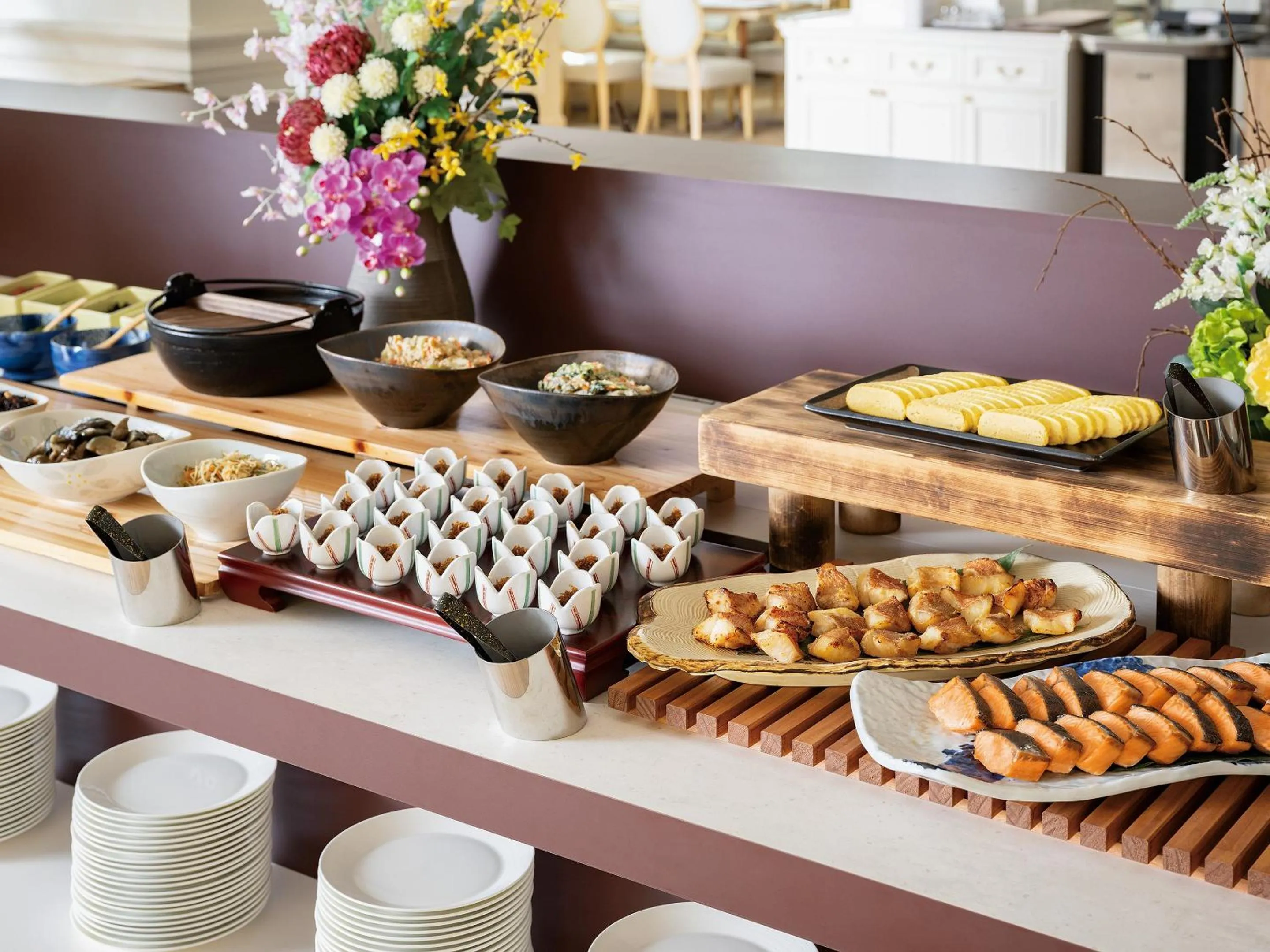 Buffet breakfast in Takarazuka Hotel