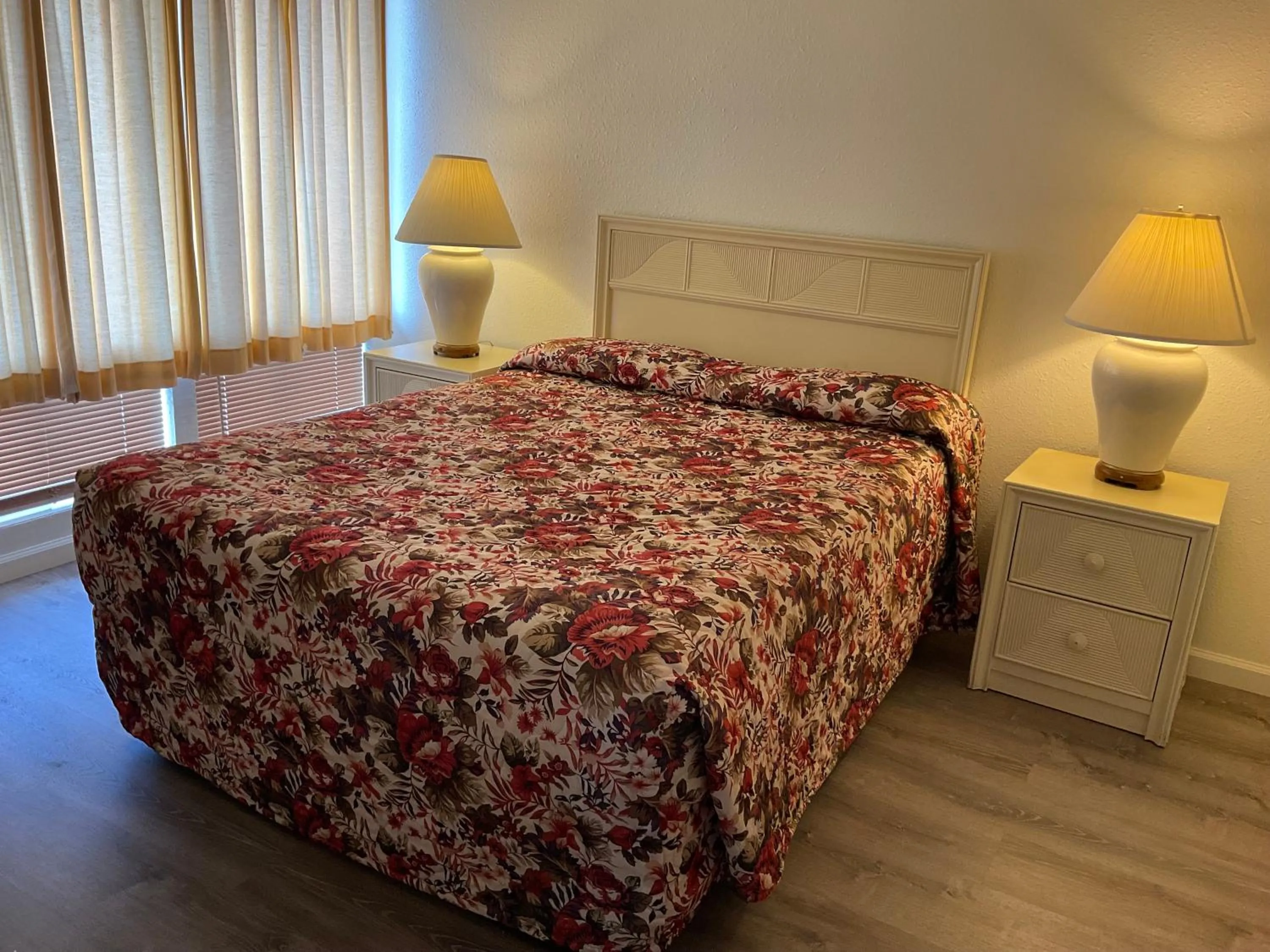 Bed in Front Street Inn