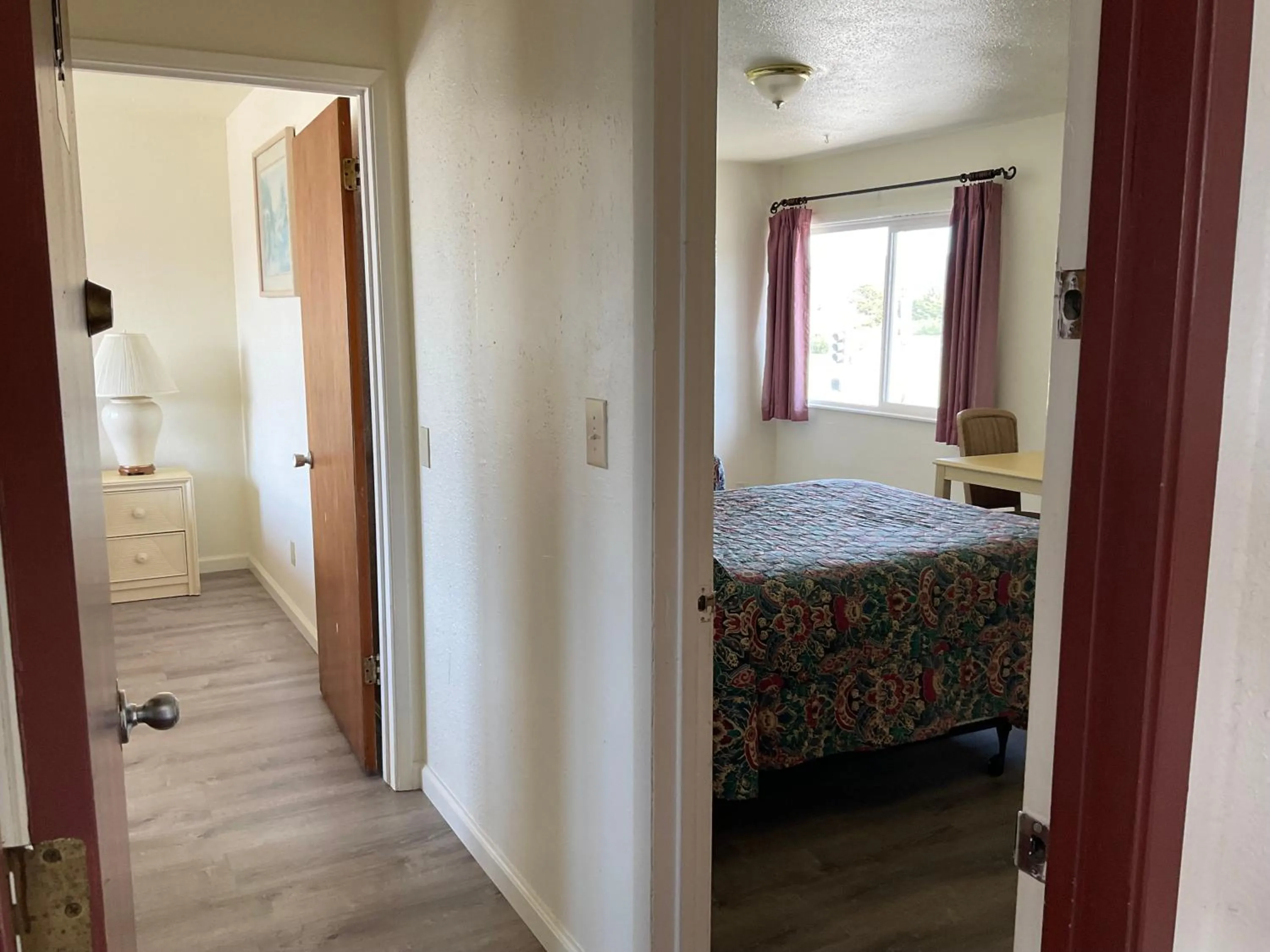 Bed in Front Street Inn