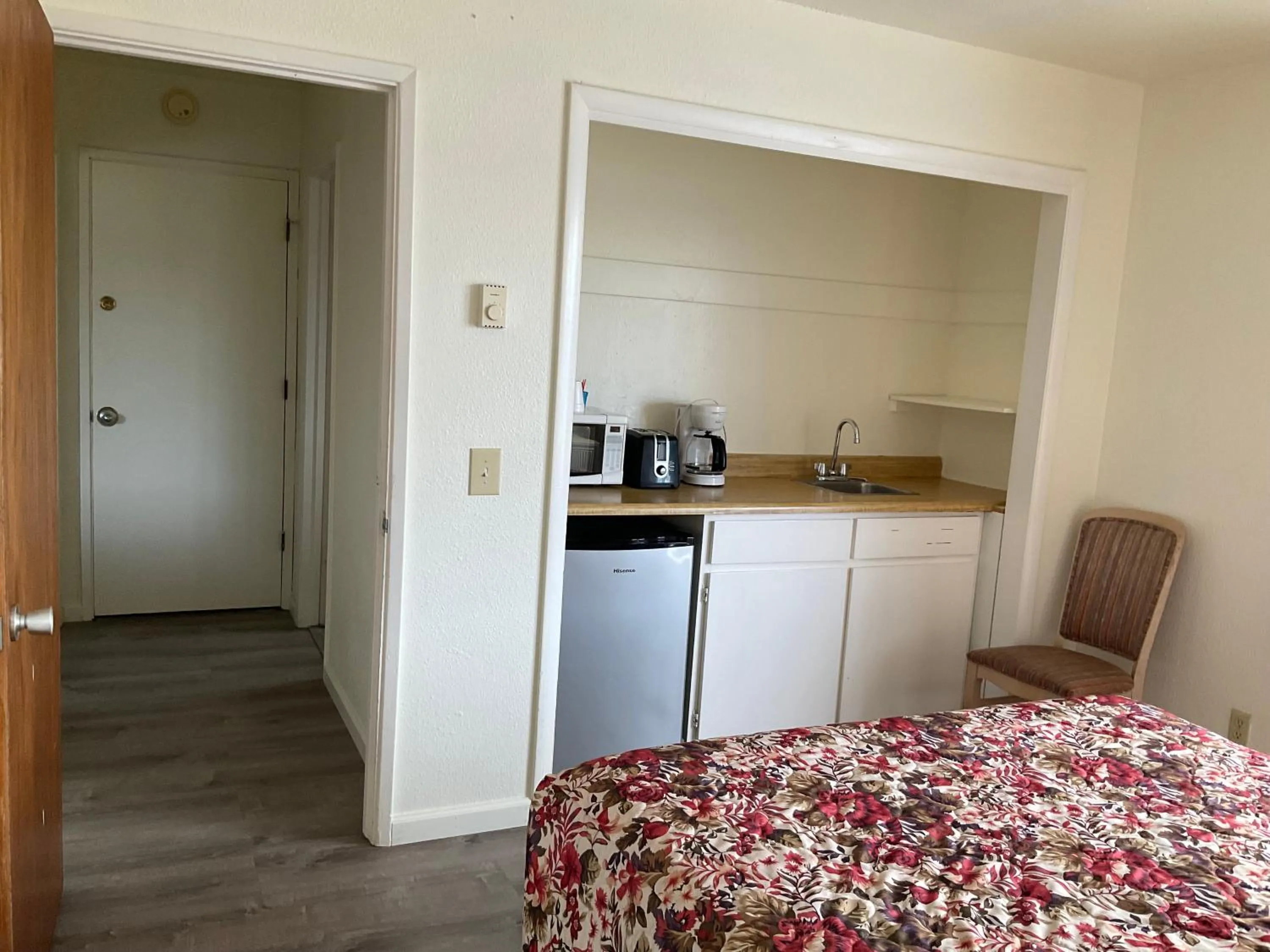 Bed in Front Street Inn