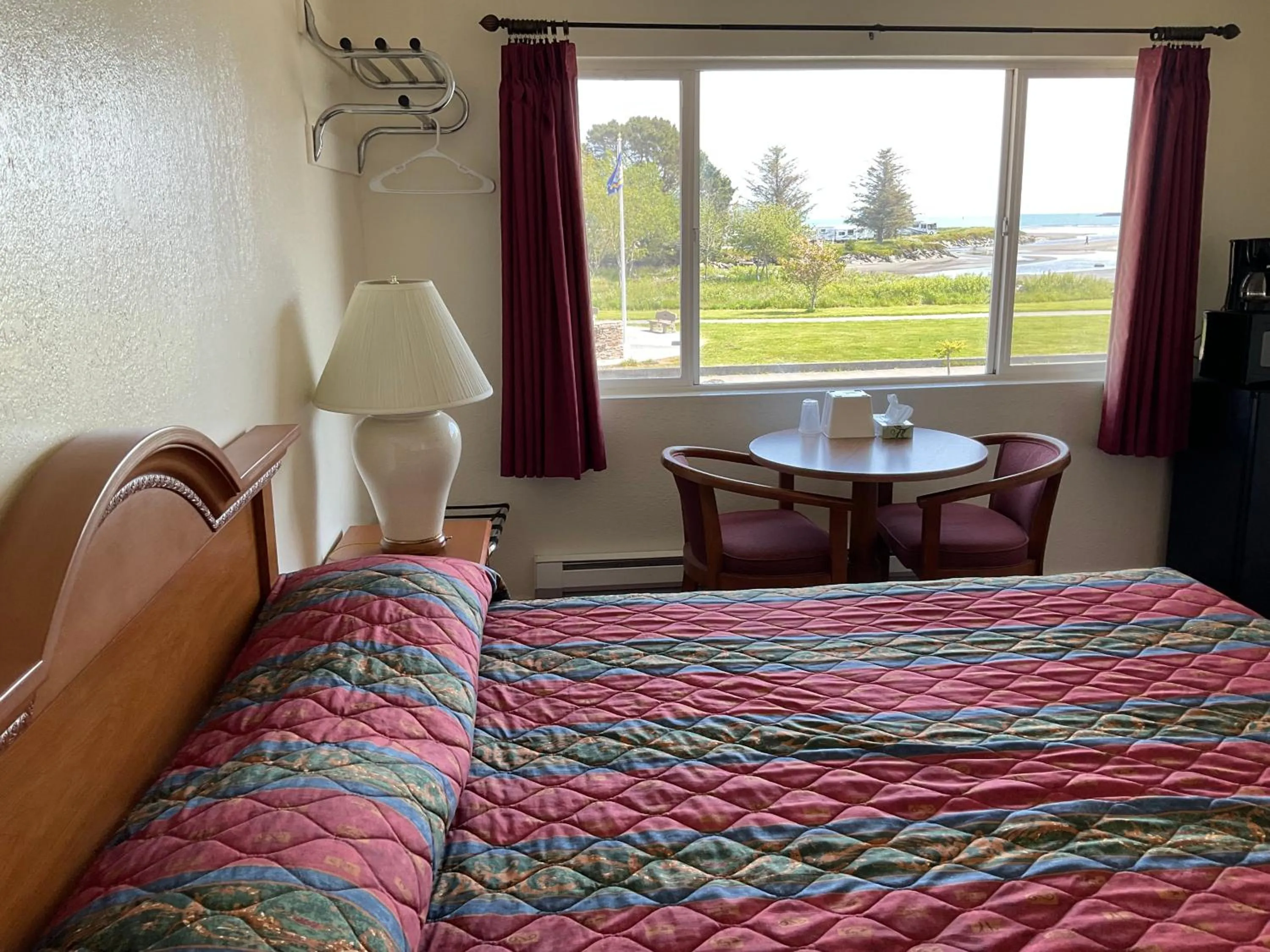 Bed in Front Street Inn