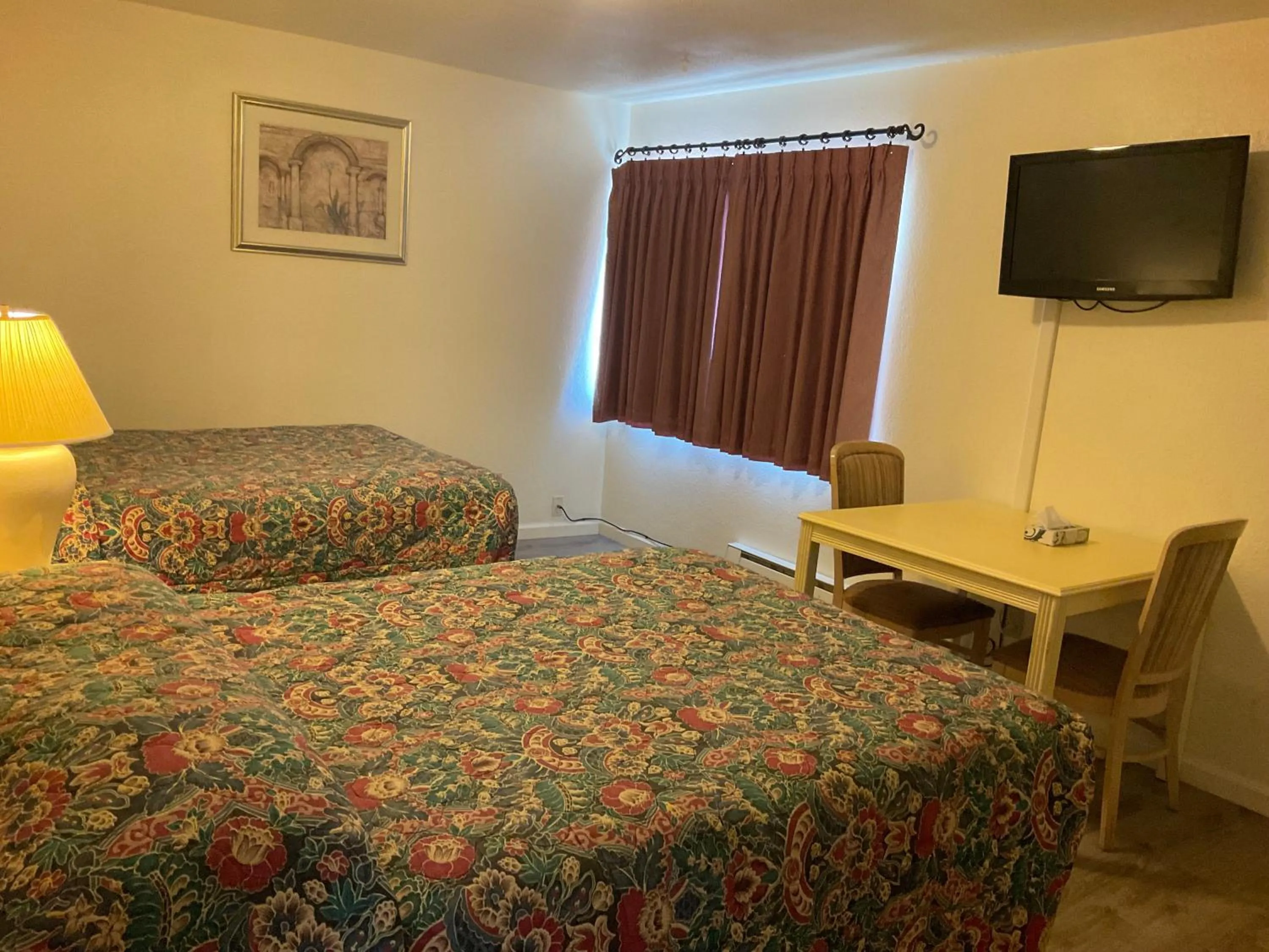 Bed in Front Street Inn