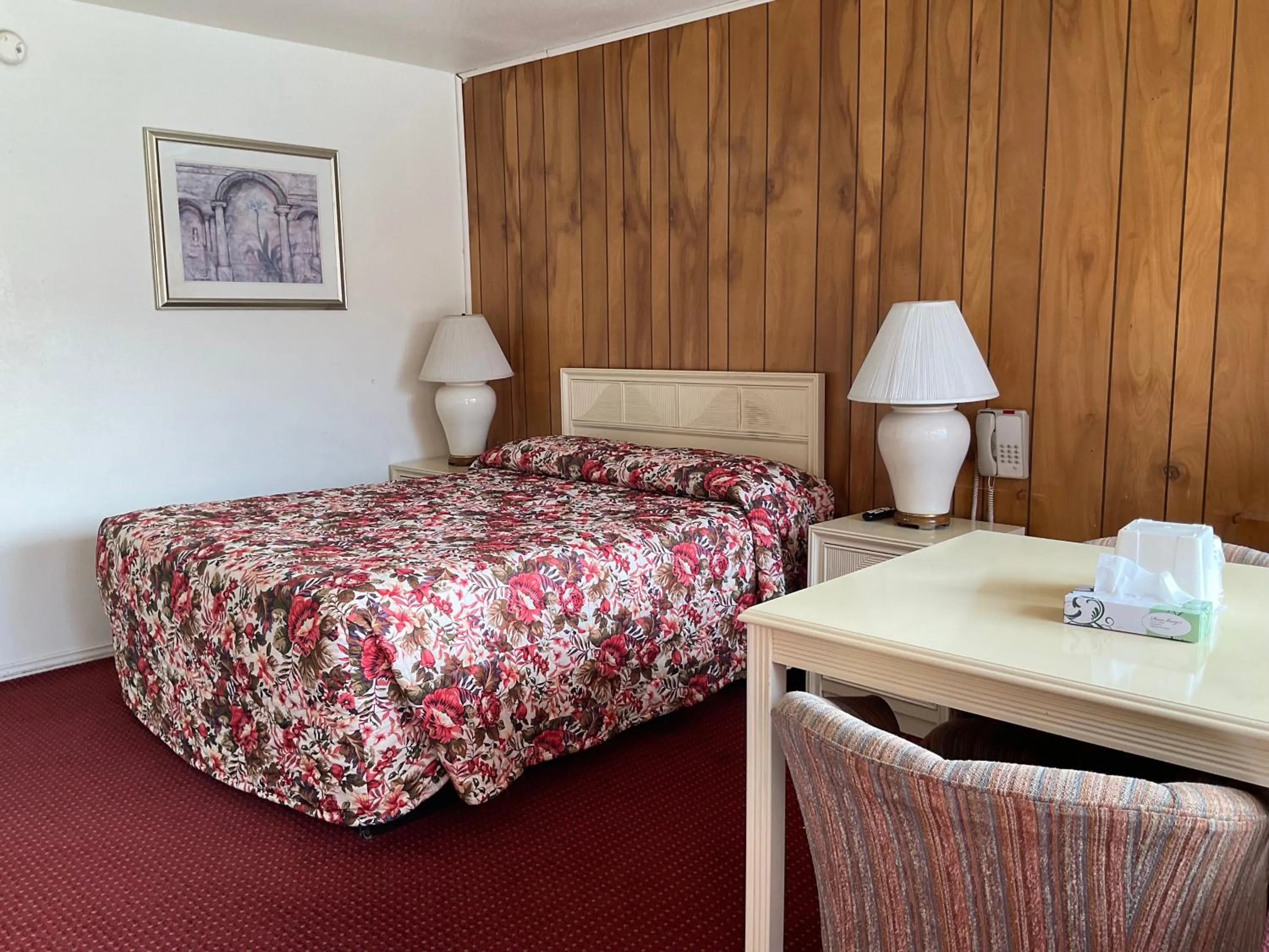 Bed in Front Street Inn