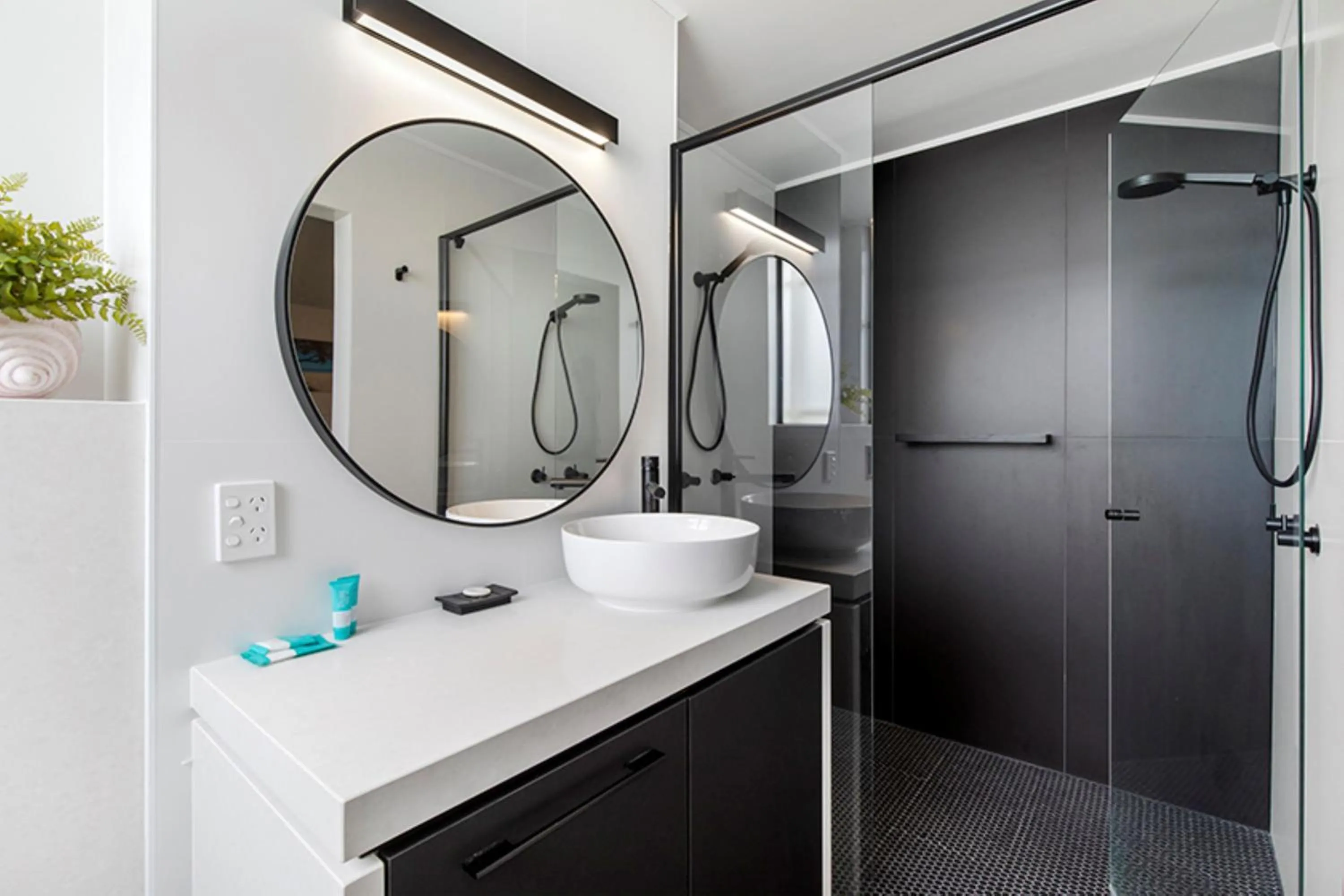 Shower in Sun Lagoon Resort