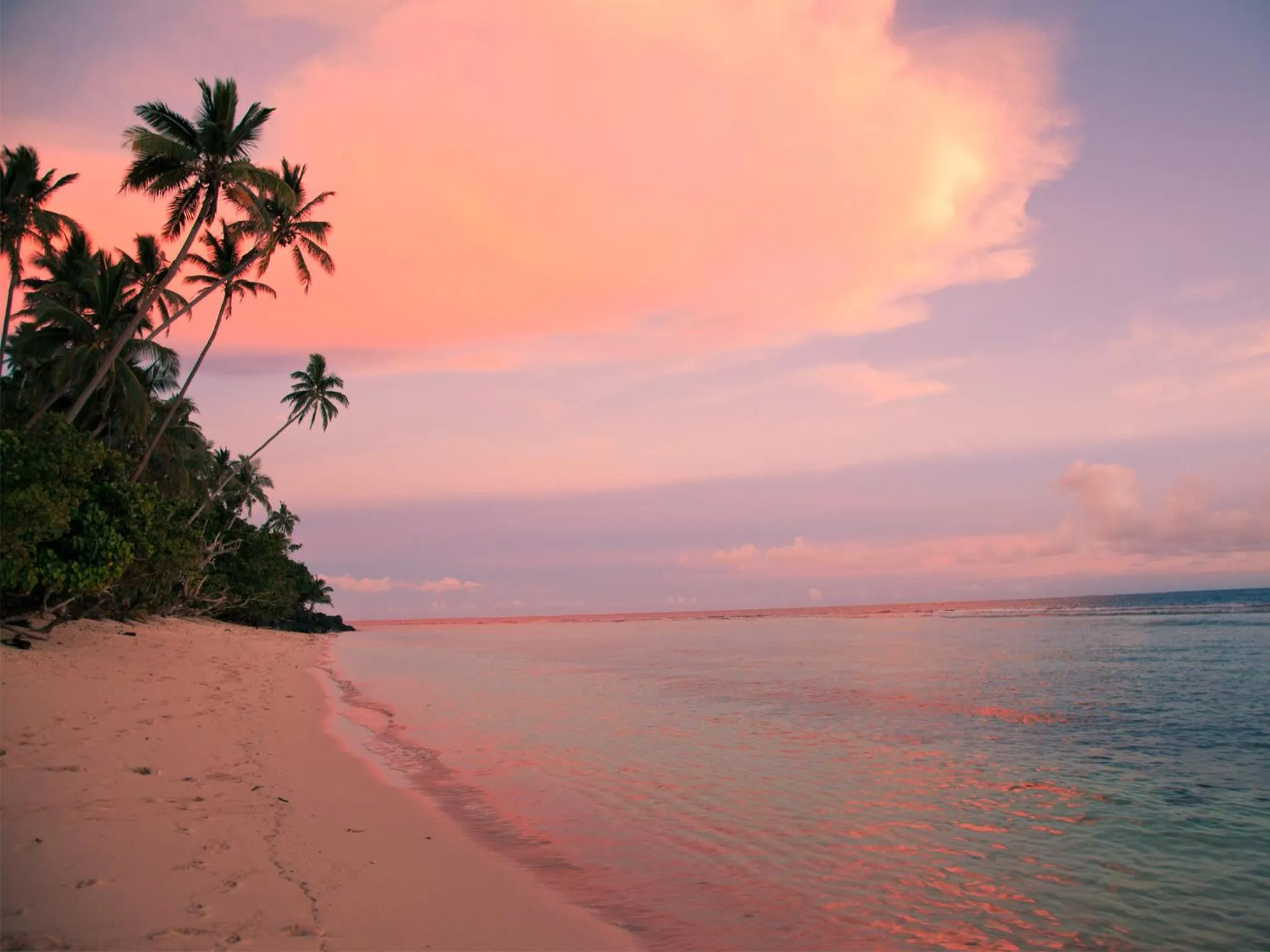 Sunrise in Maqai Beach Eco Resort