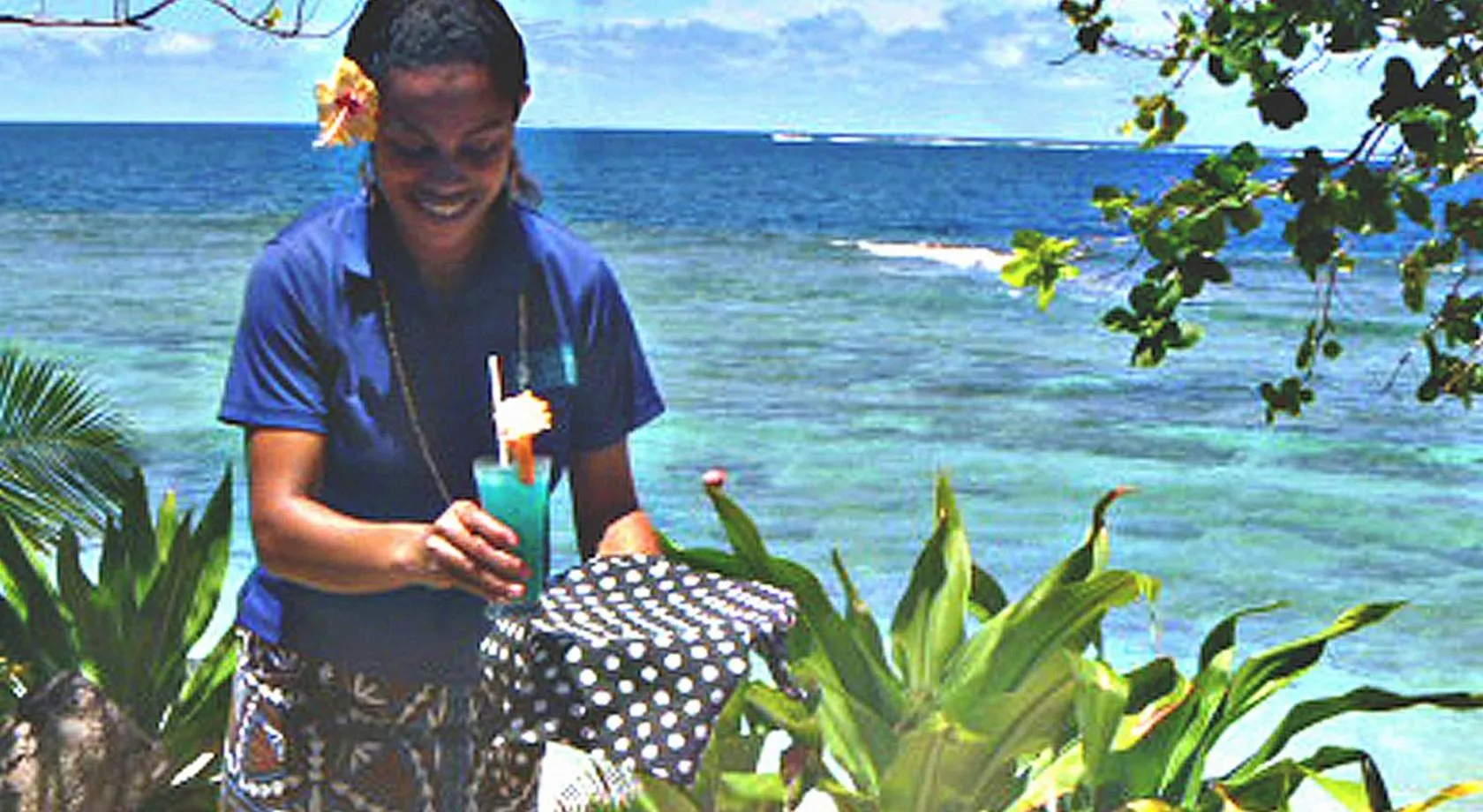 Staff in Maqai Beach Eco Resort