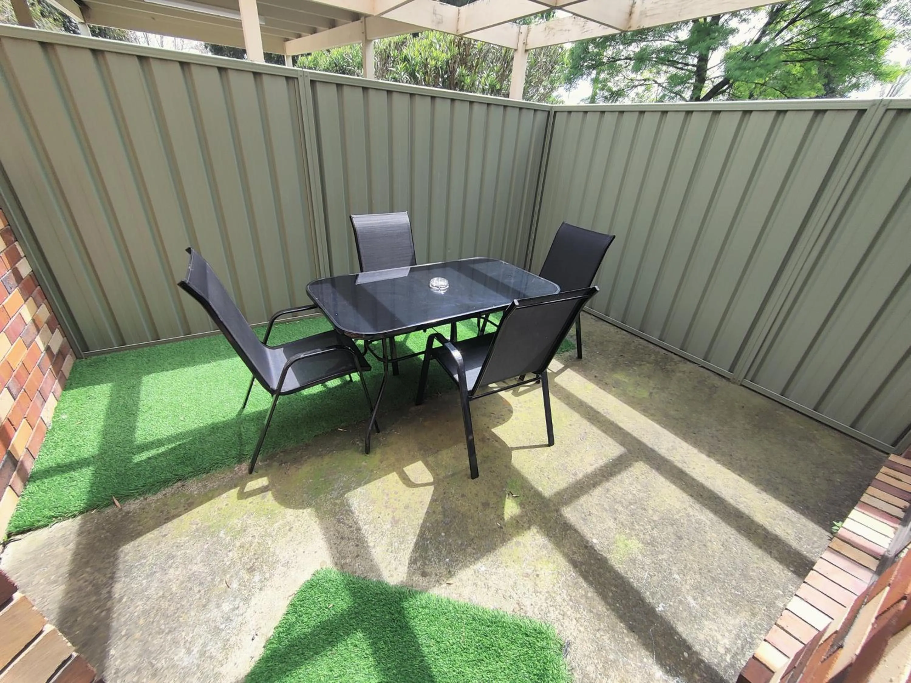 Patio in Belvoir Village Motel & Apartments Wodonga