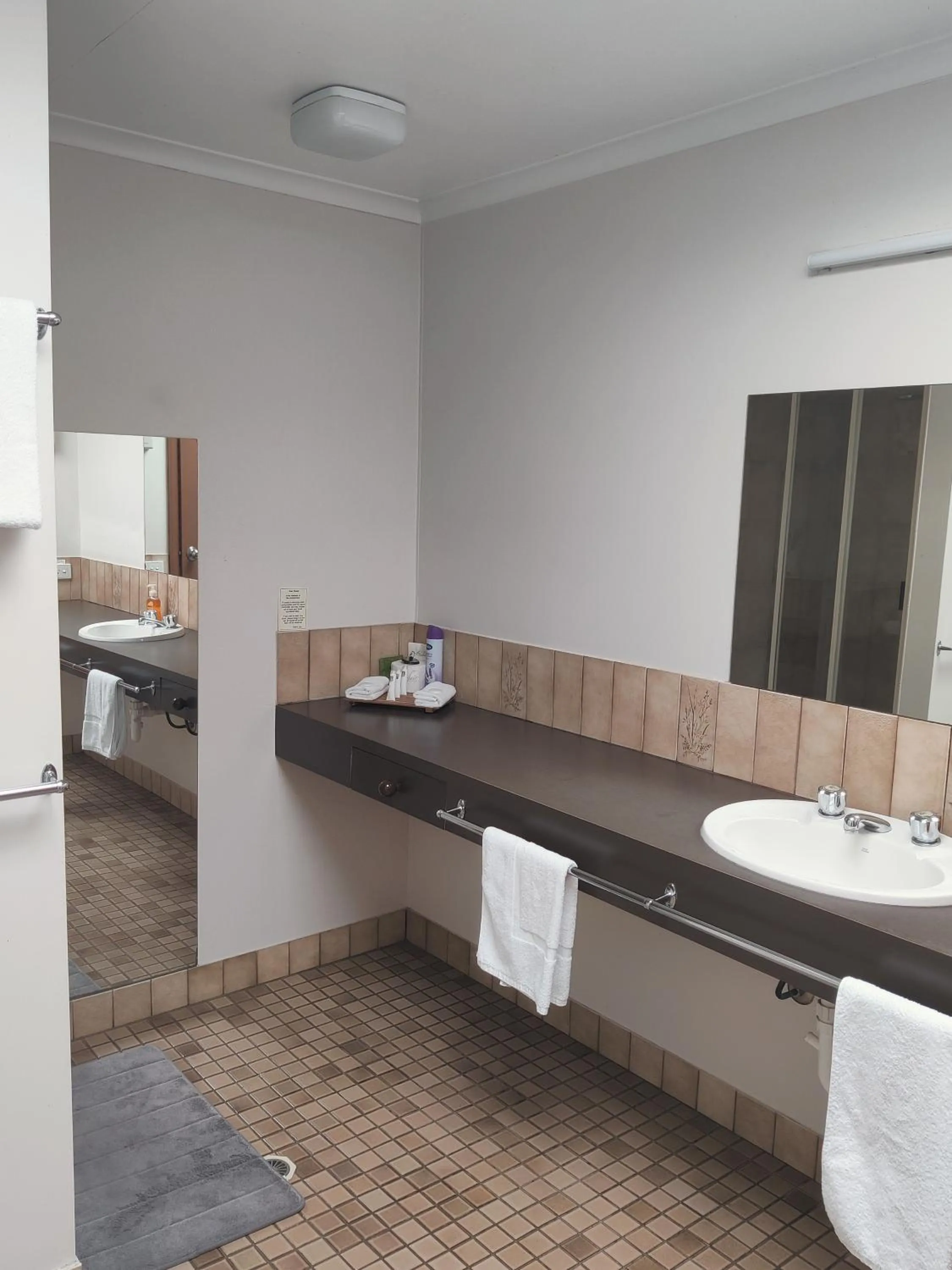 Bathroom in Belvoir Village Motel & Apartments Wodonga