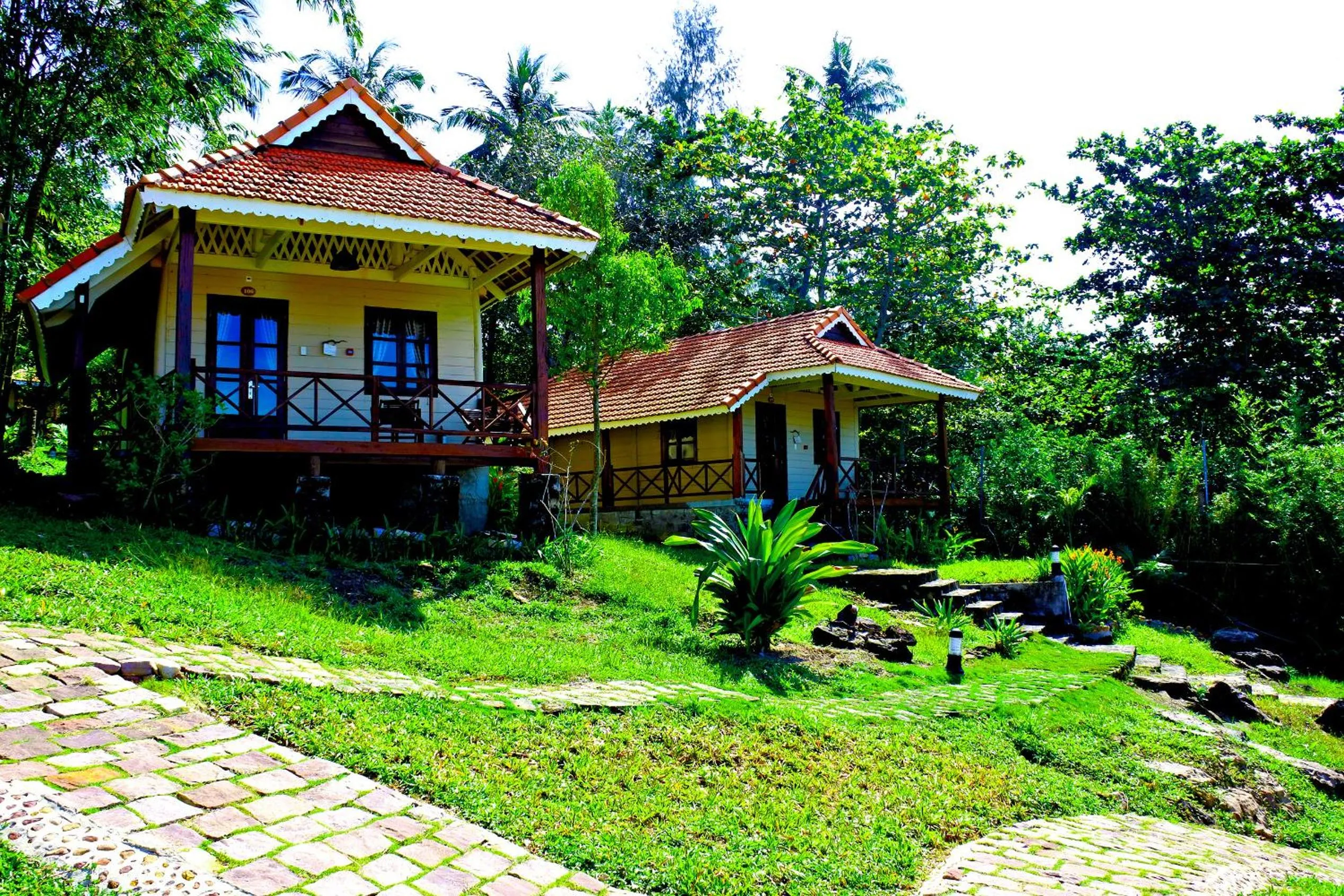 Garden in Phu Quoc Eco Beach Resort