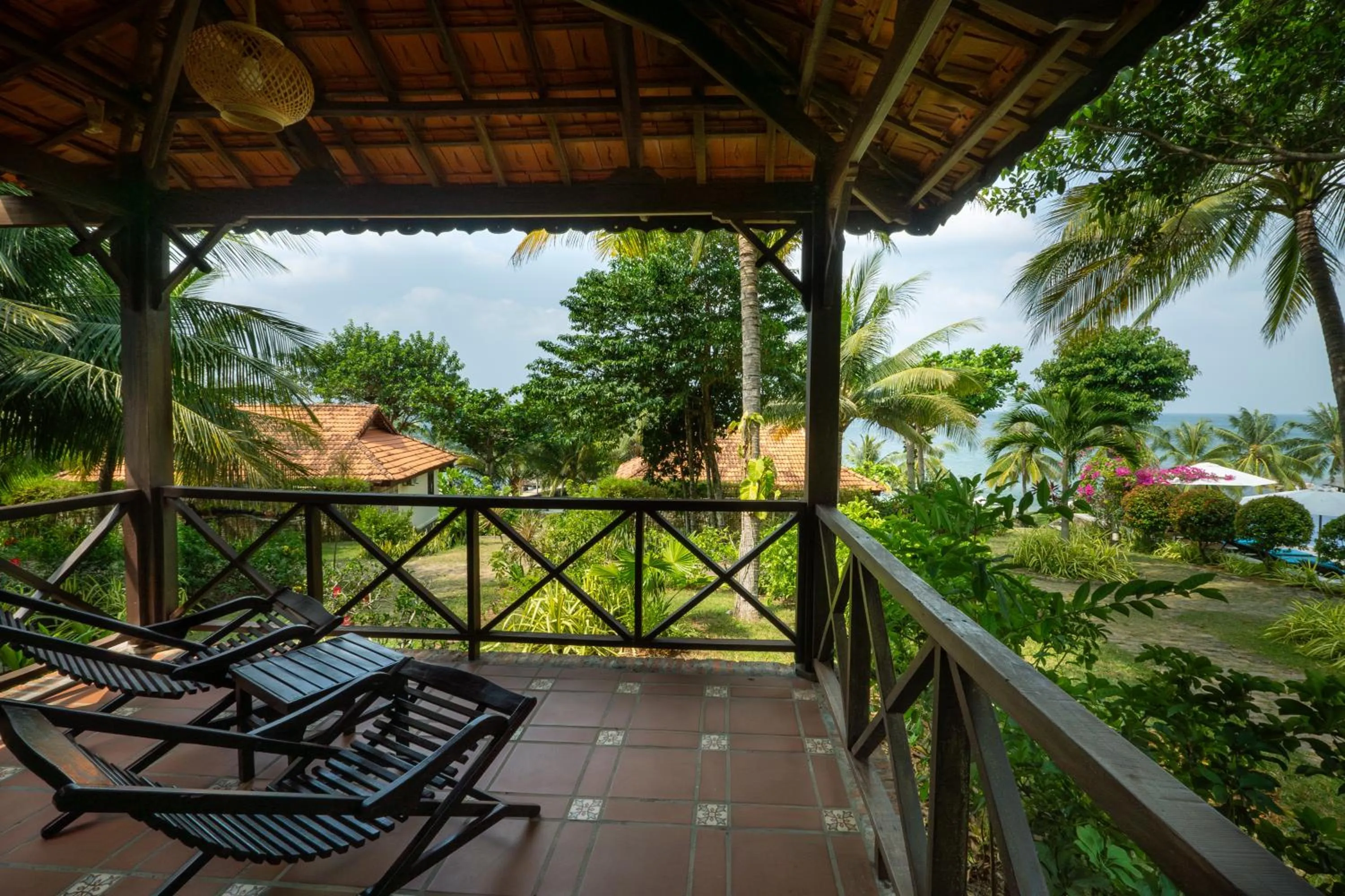 Balcony/Terrace in Phu Quoc Eco Beach Resort