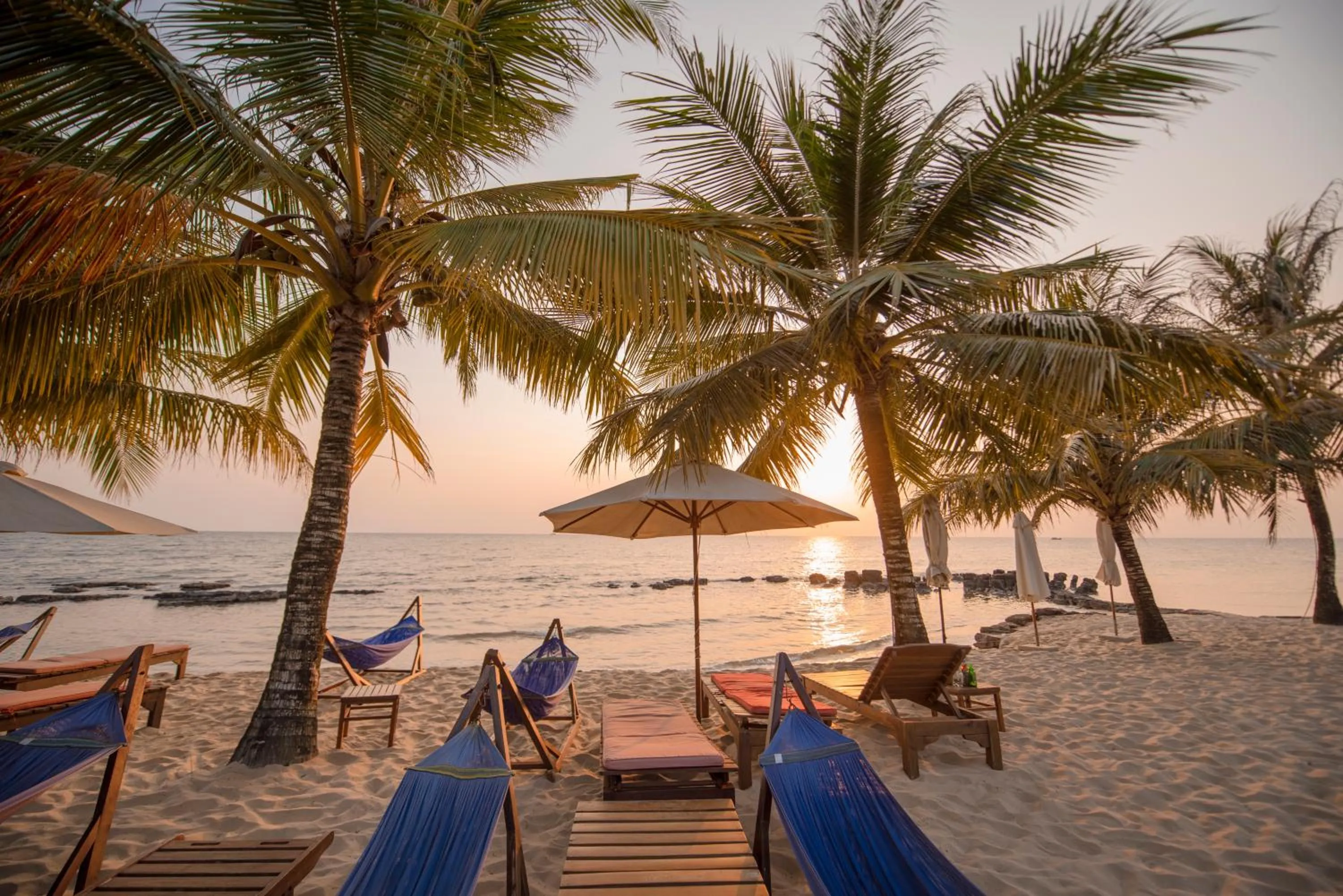 Beach in Phu Quoc Eco Beach Resort