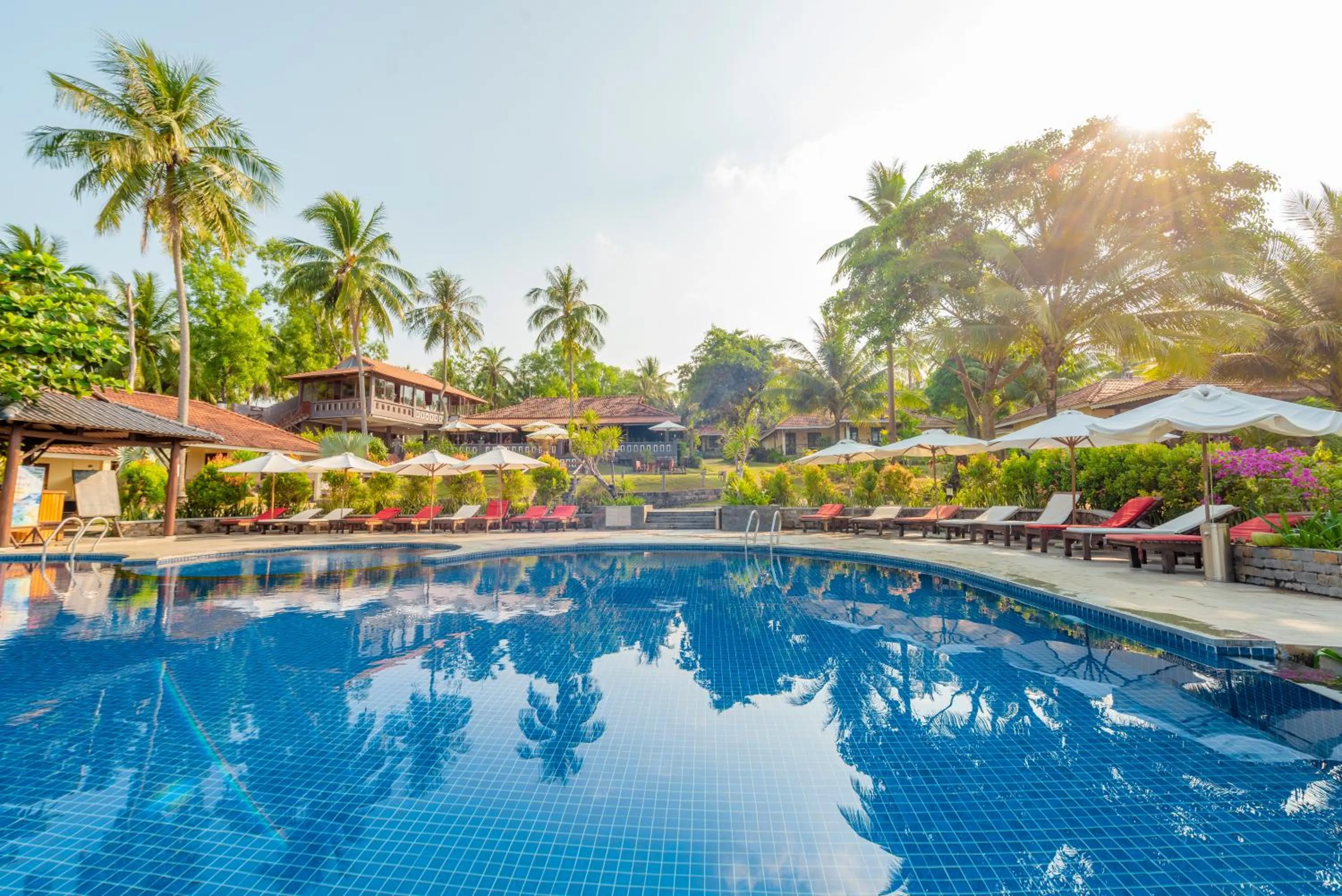 Swimming pool in Phu Quoc Eco Beach Resort
