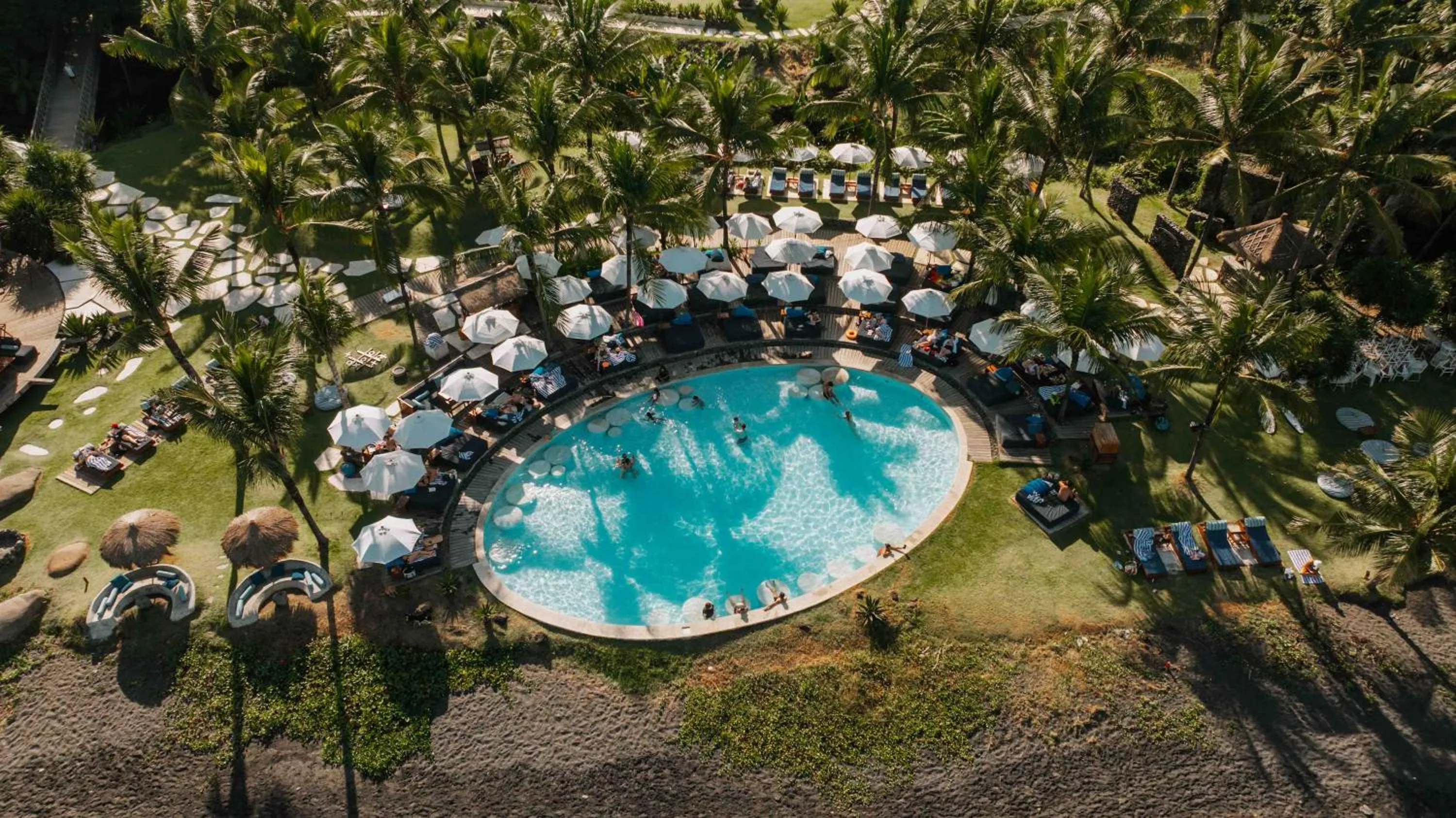 Property building in Hotel Komune and Beach Club Bali