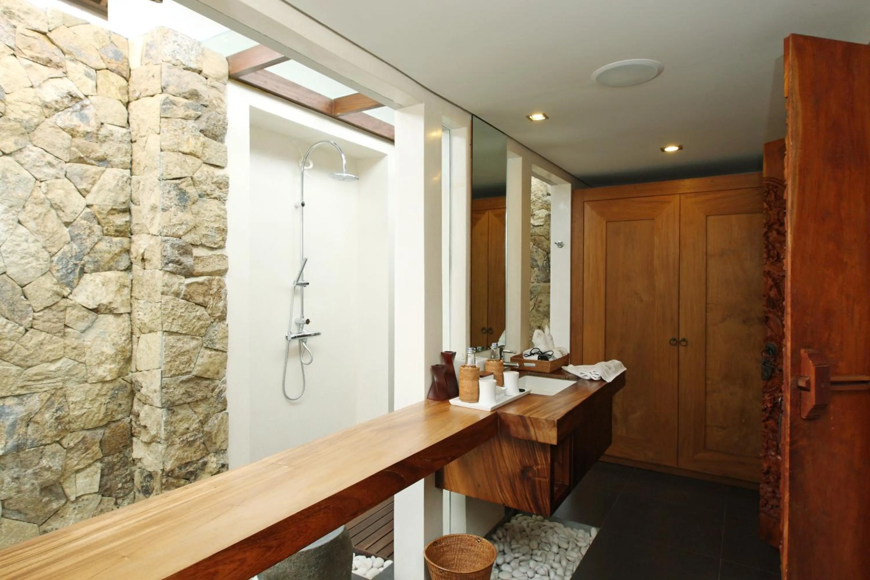 Decorative detail in Swarapadi Villa