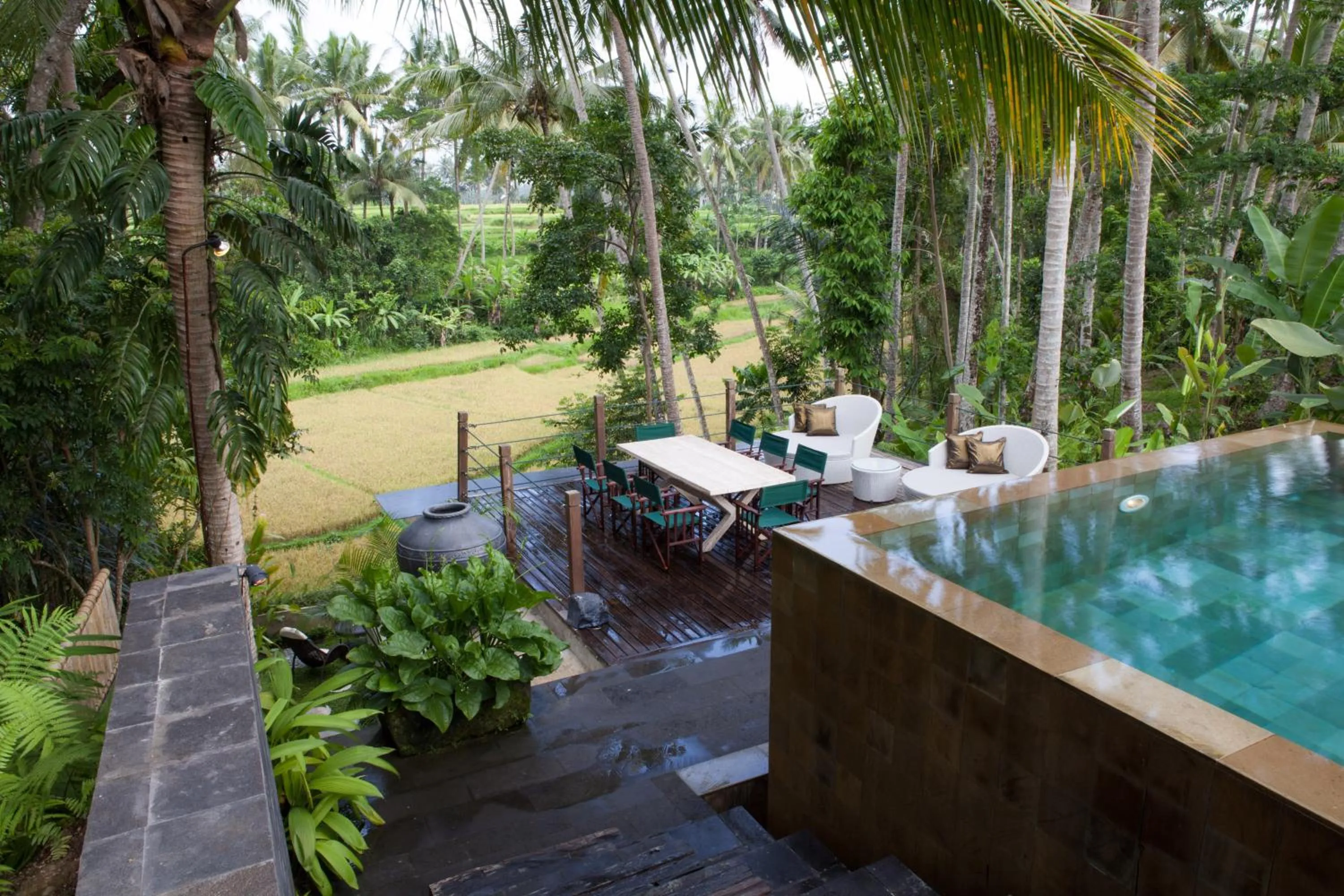 Dining area in Swarapadi Villa