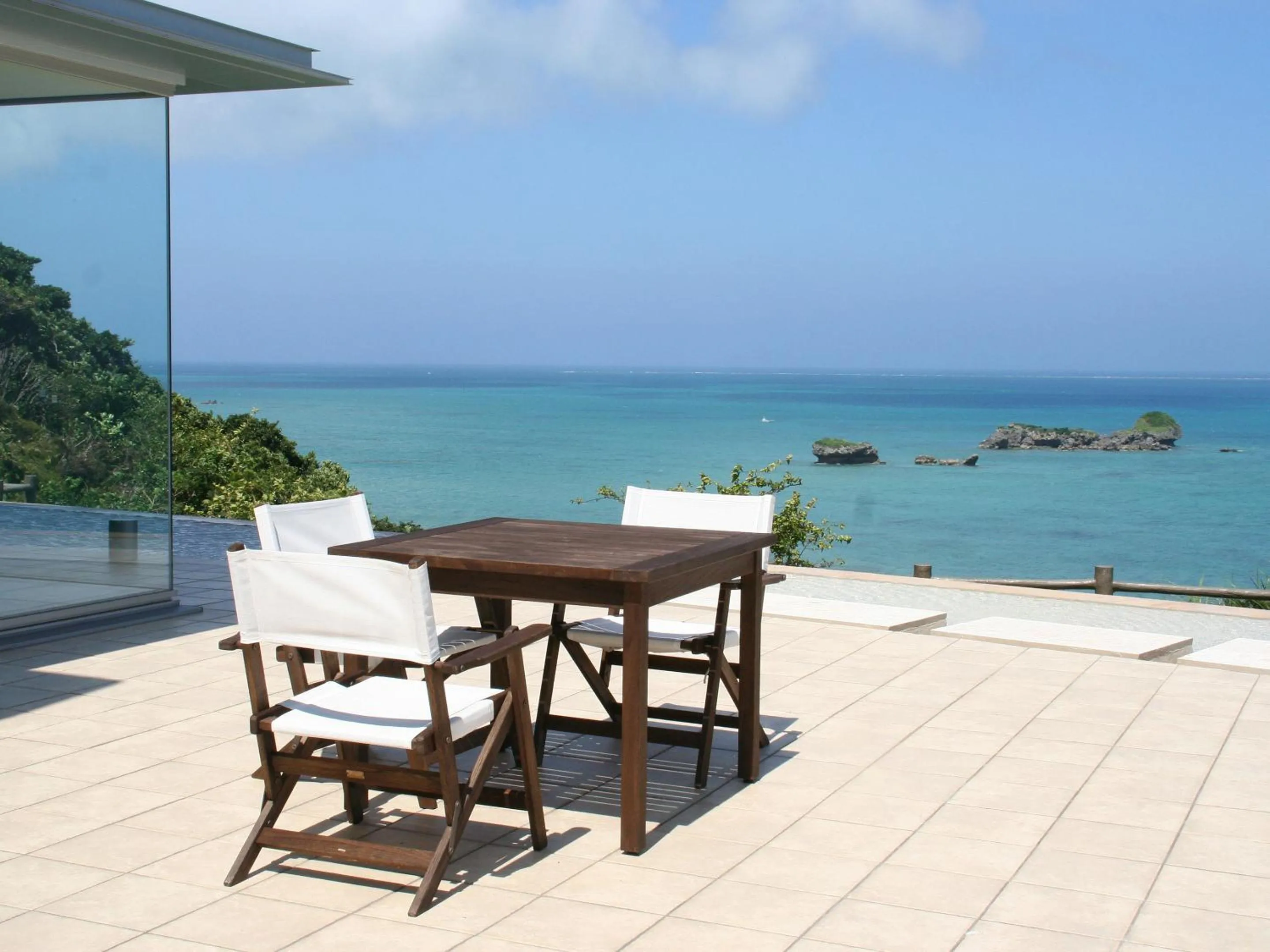 Balcony/Terrace in Hotel Hamahigashima Resort