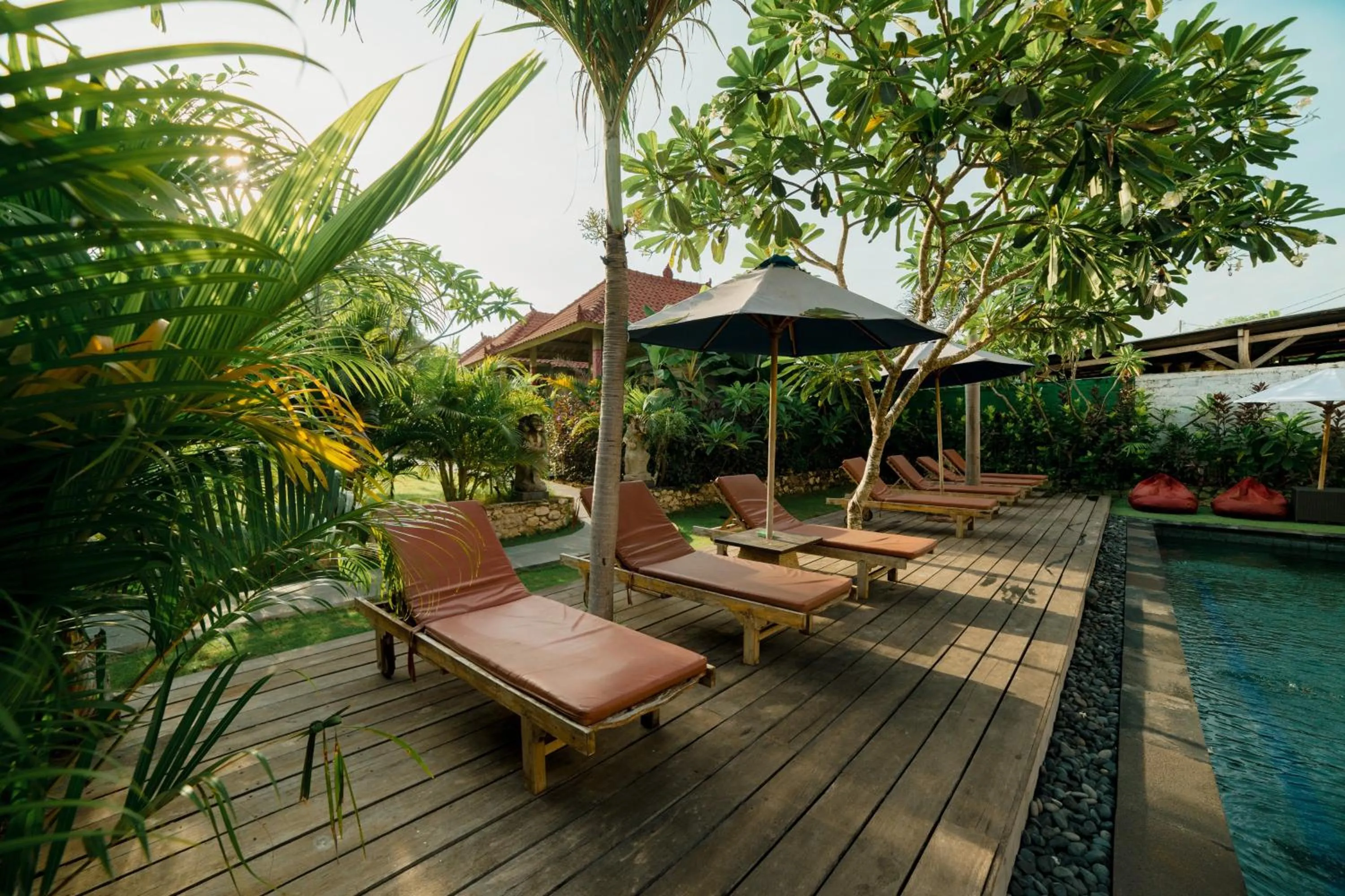 Swimming pool in The Canda Villa