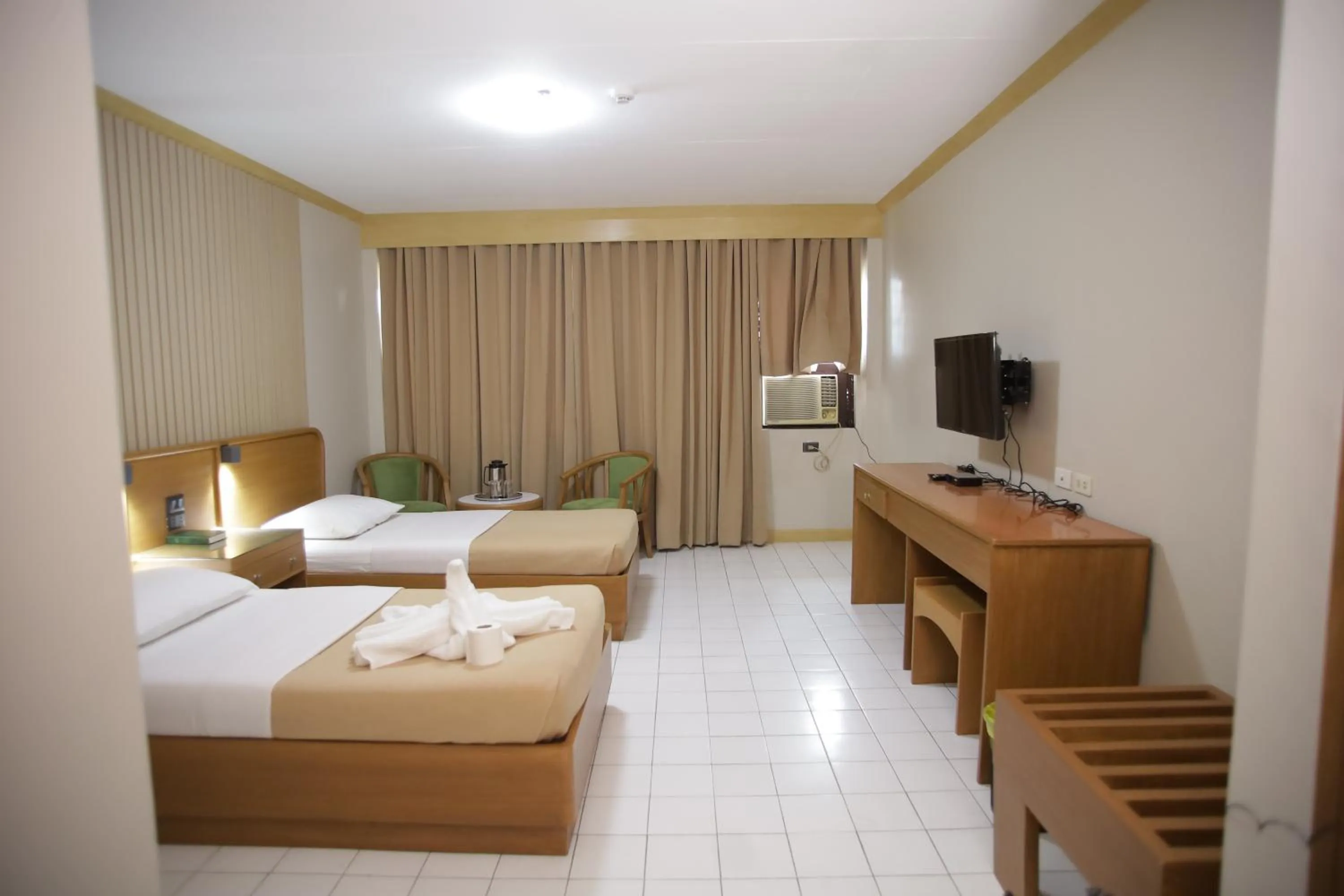 Bed in Hotel Soriente