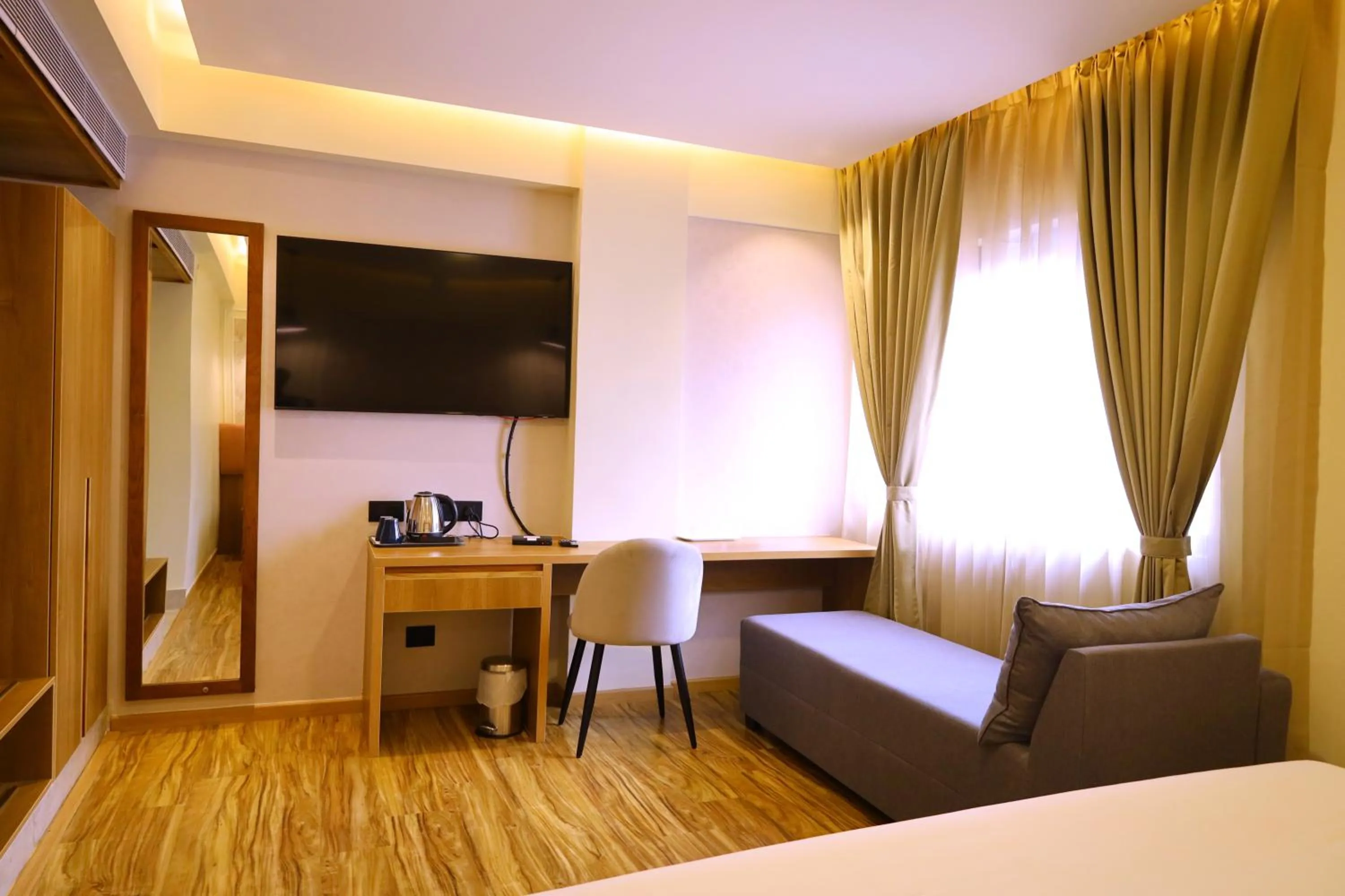 Bed in Hotel Surguru