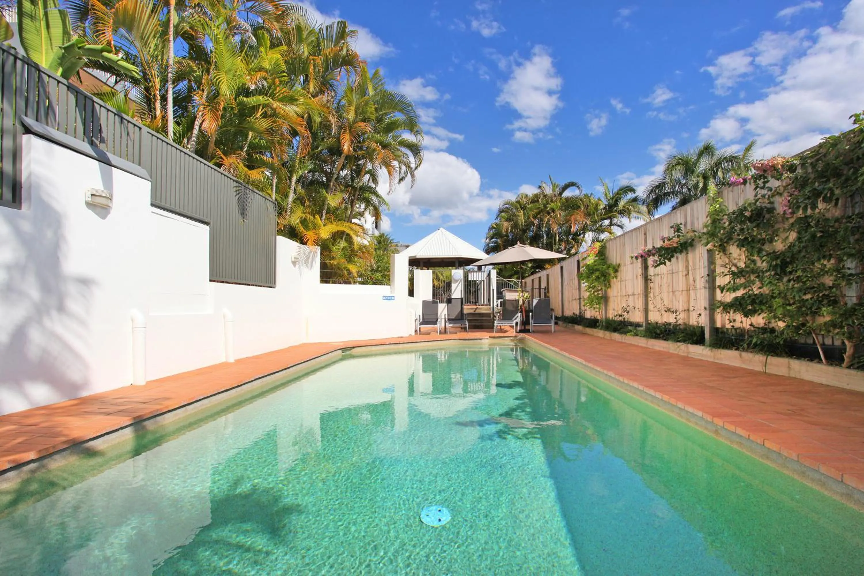 Swimming pool in Dockside Apartments Mooloolaba
