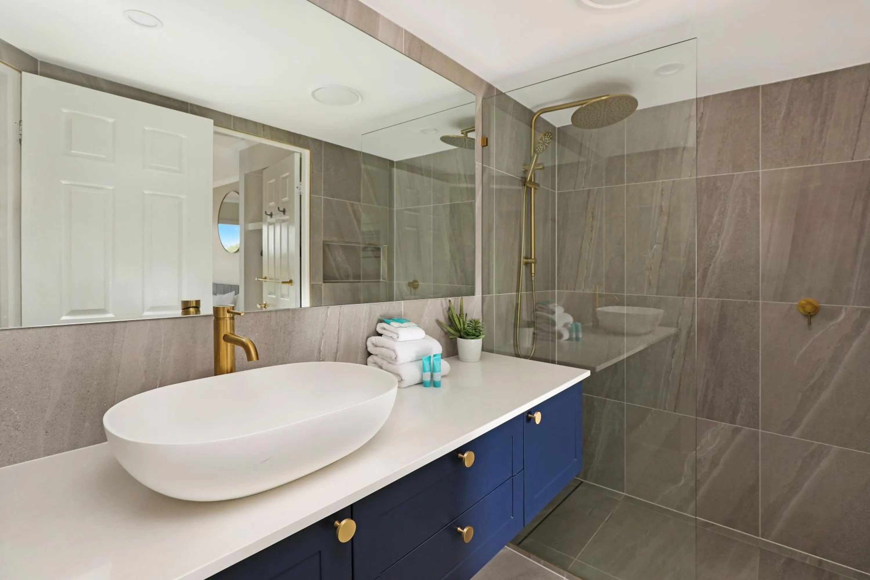 Bathroom in Dockside Apartments Mooloolaba