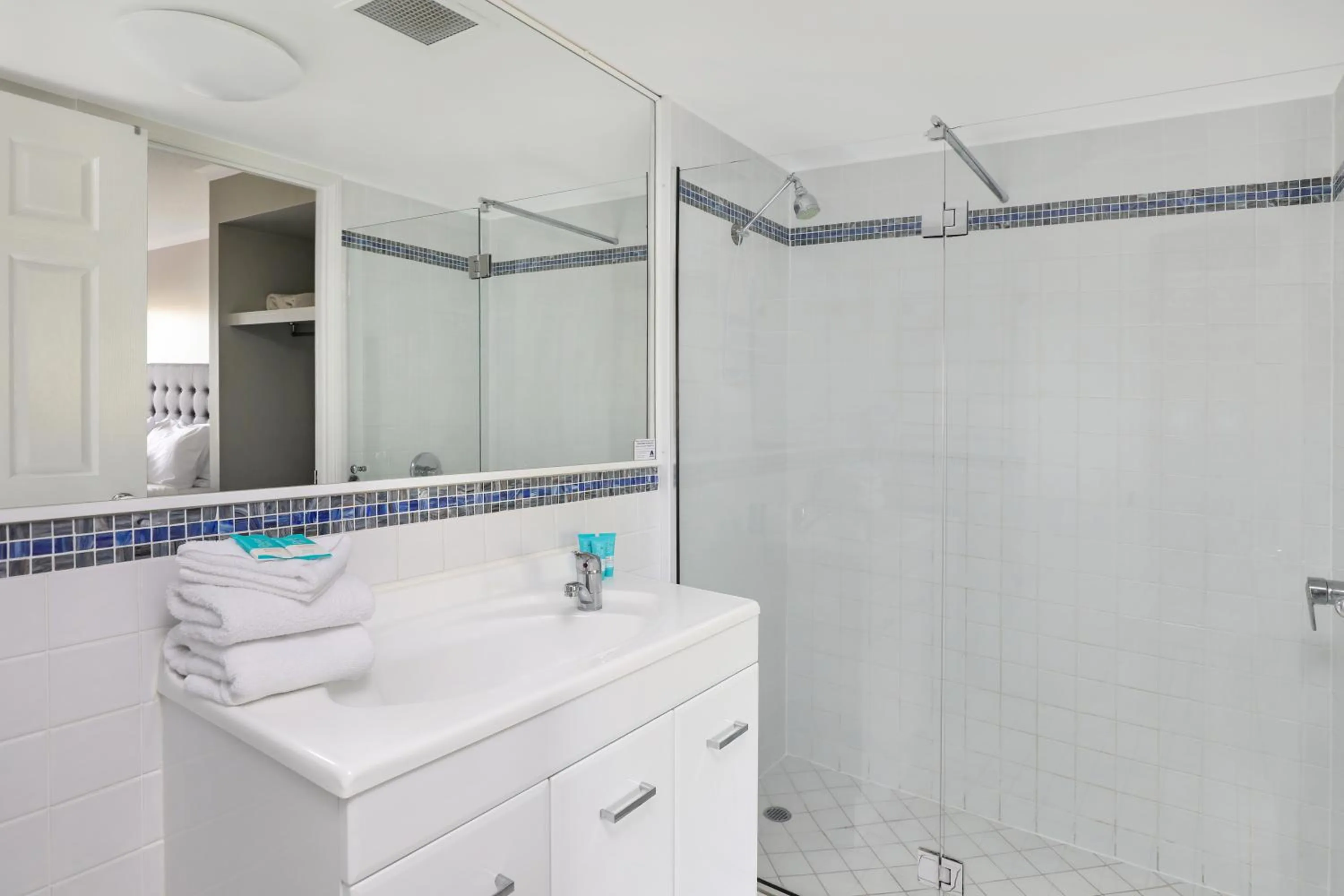 Bathroom in Dockside Apartments Mooloolaba