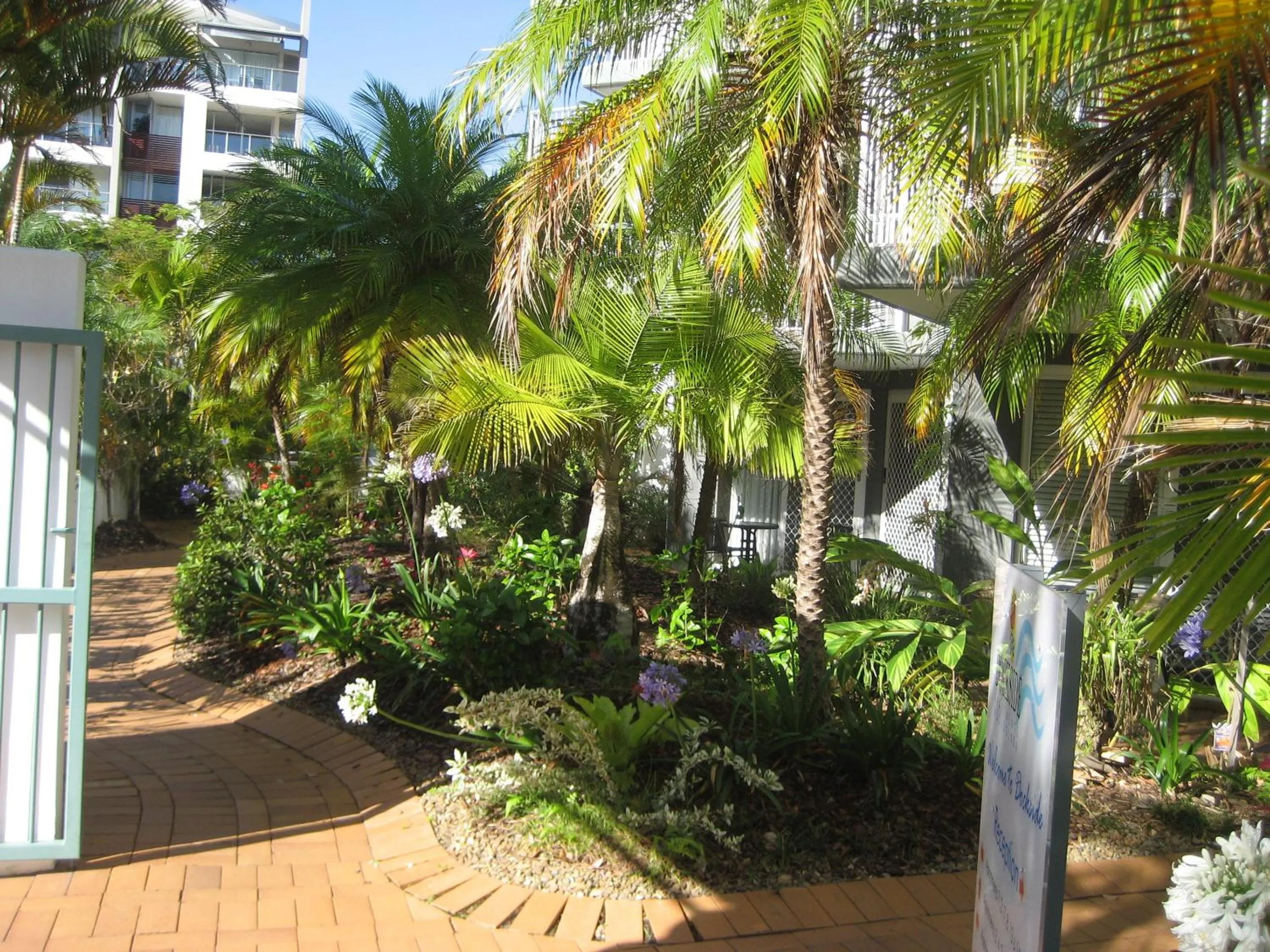 Garden in Dockside Apartments Mooloolaba