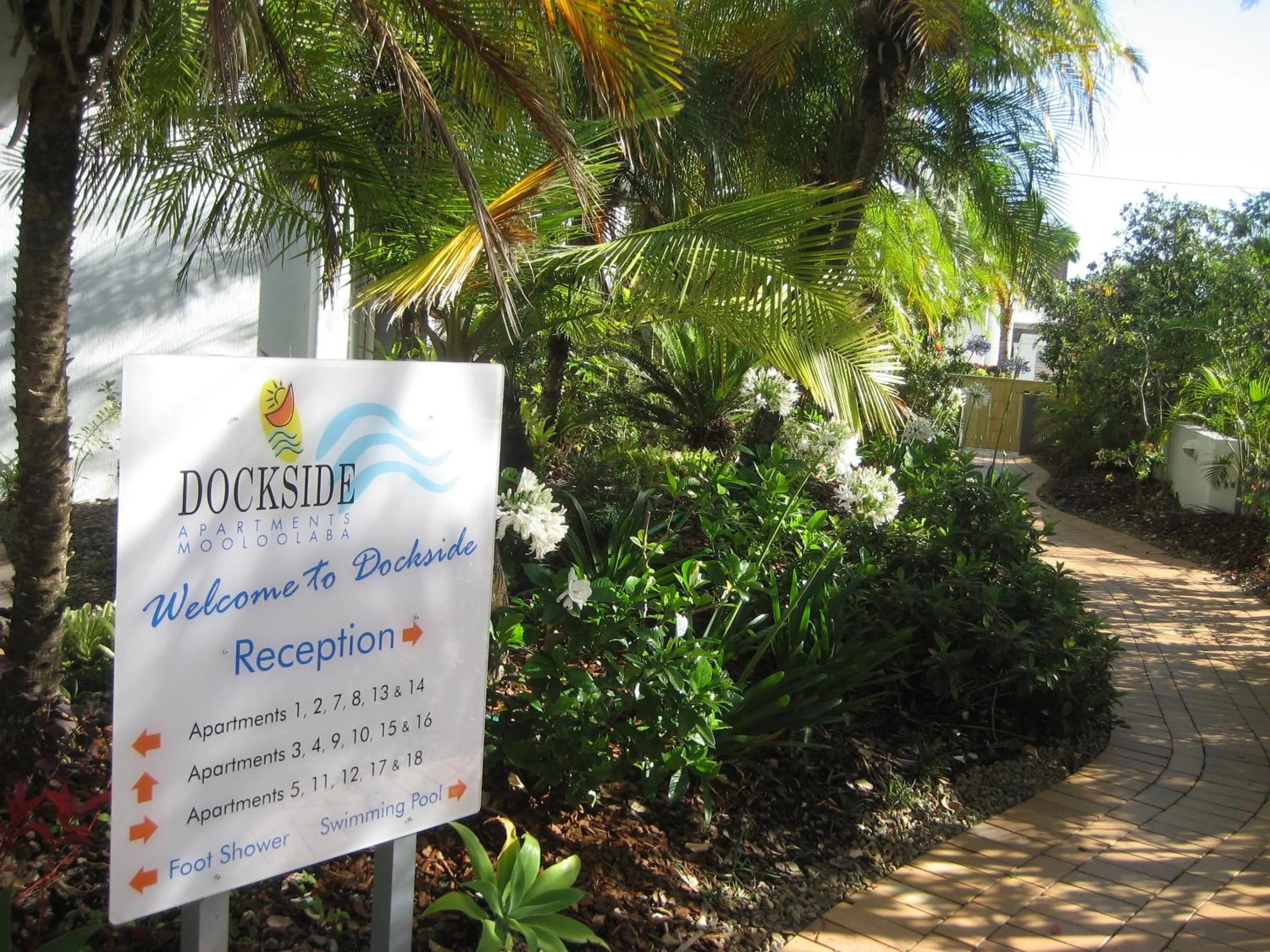 Facade/entrance in Dockside Apartments Mooloolaba