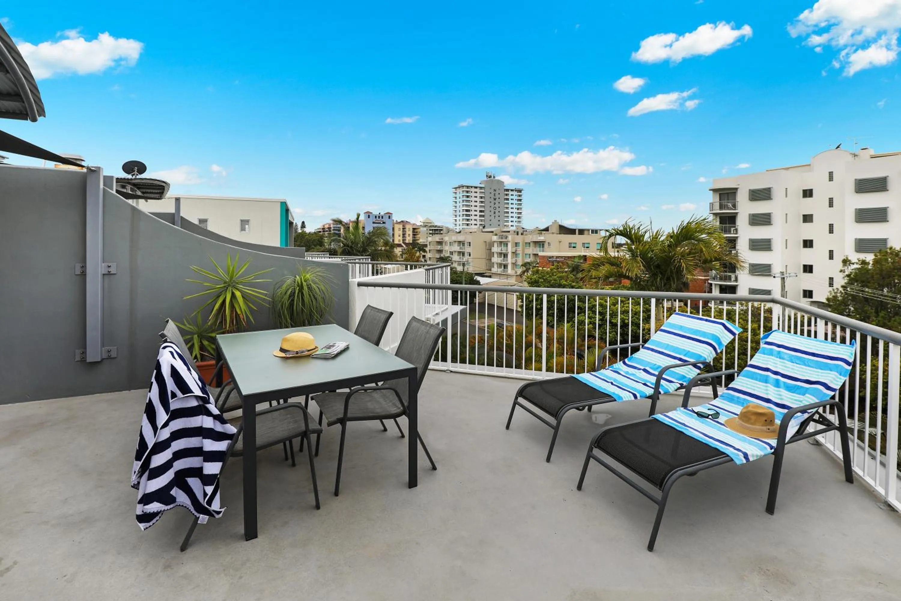 Balcony/Terrace in Dockside Apartments Mooloolaba