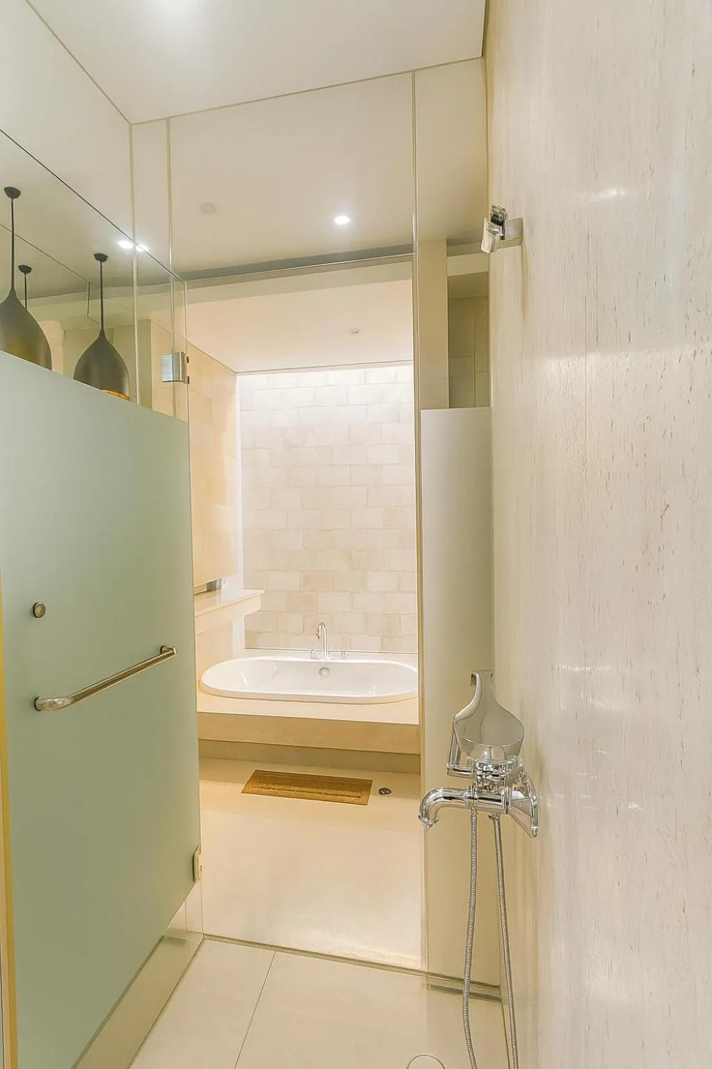 Shower in Akhyana Village