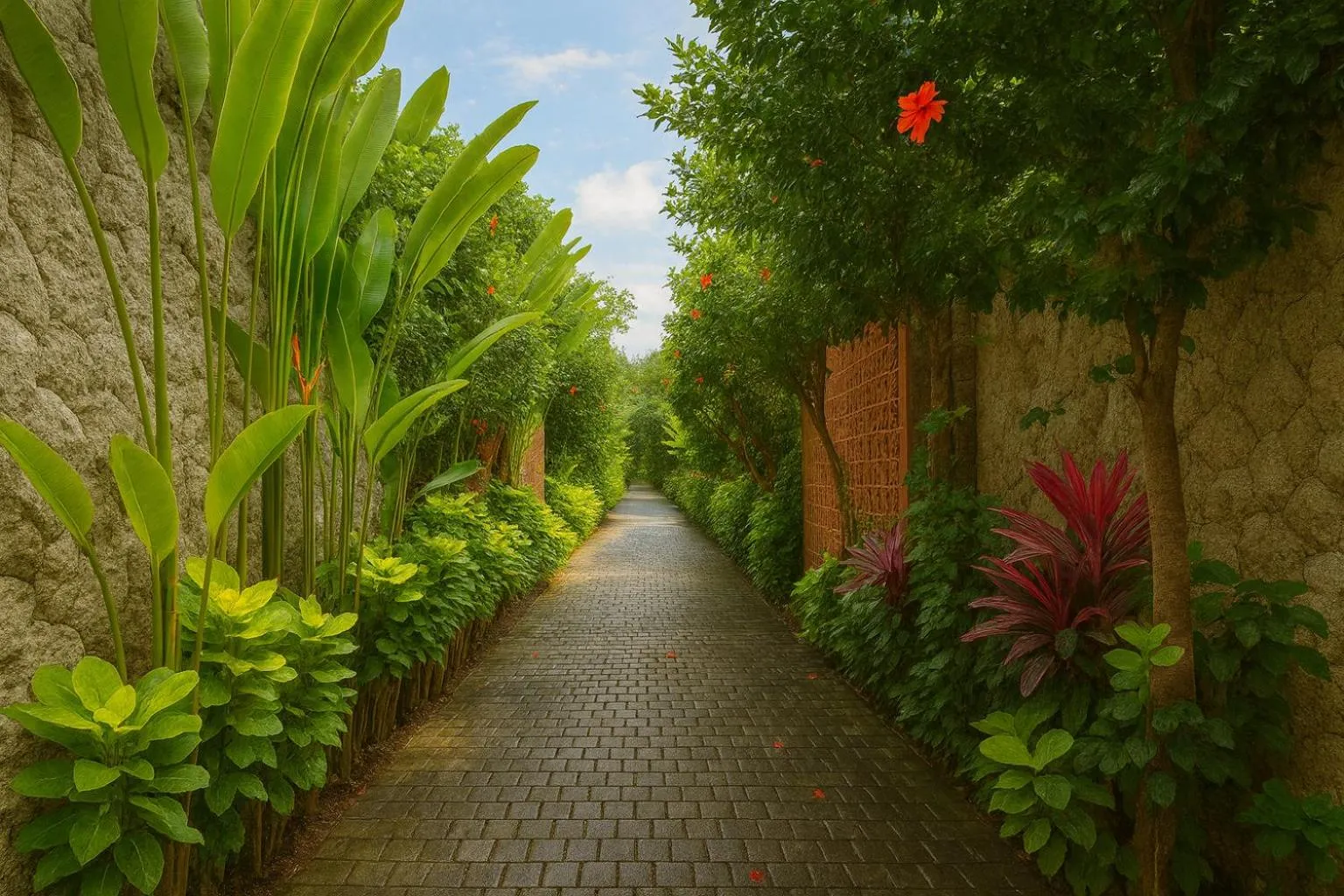 Garden in Akhyana Village